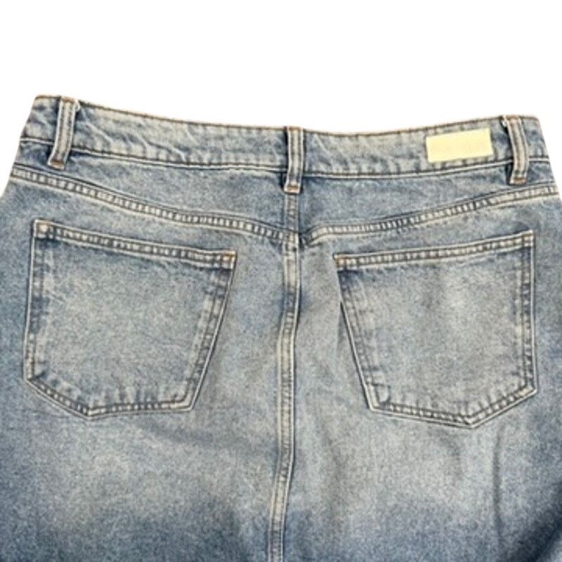 DL1961 DL1961 Asra Jean Front Slit Maxi Skirt in Blue 31 (US 12-14) Size 36" / US 14 / IT 50 - 8 Thumbnail