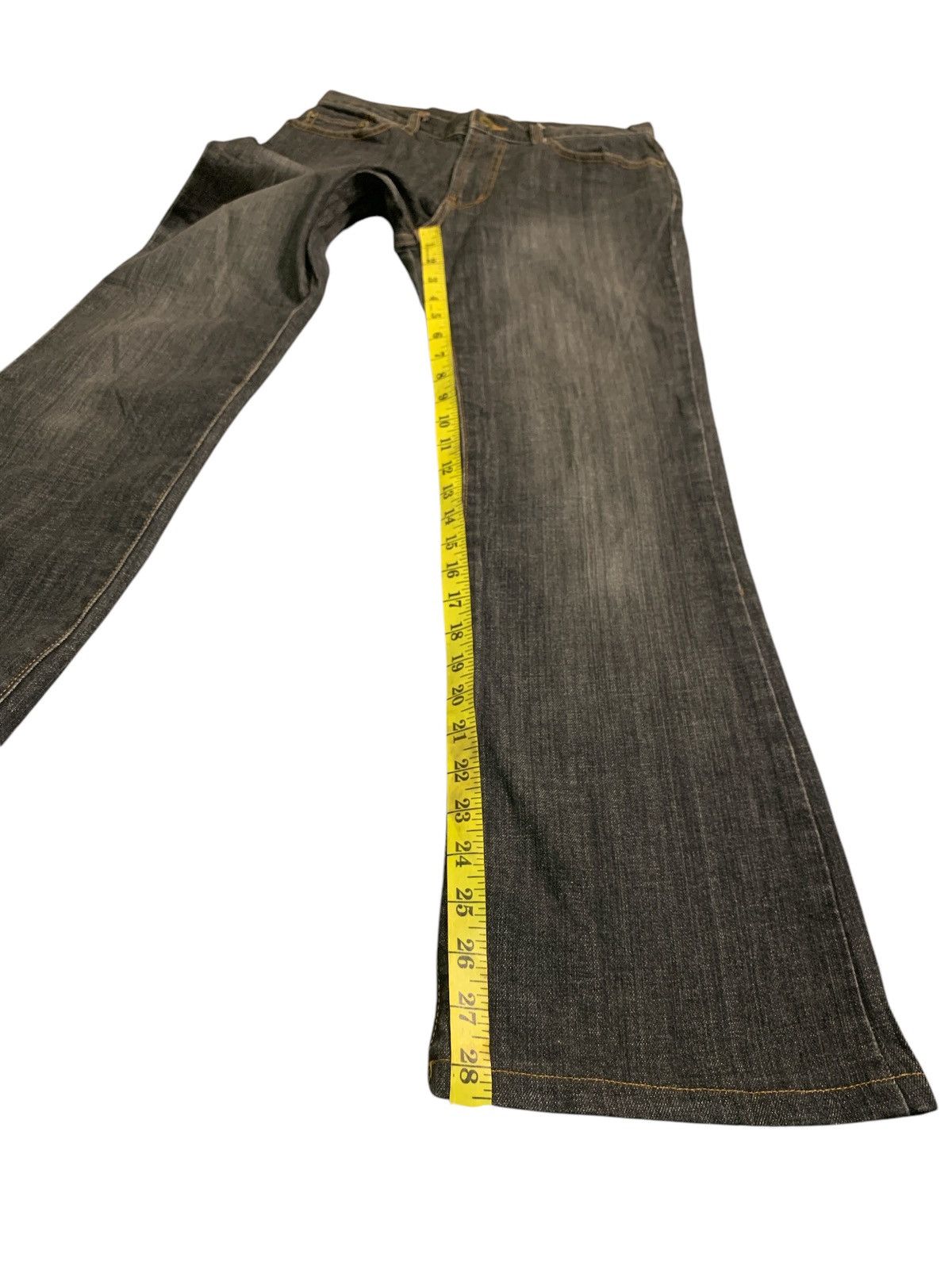 Japanese Brand × Uniqlo Rare Design Vintage Uniqlo Bootcut Jeans Size 28" / US 6 / IT 42 - 9 Thumbnail