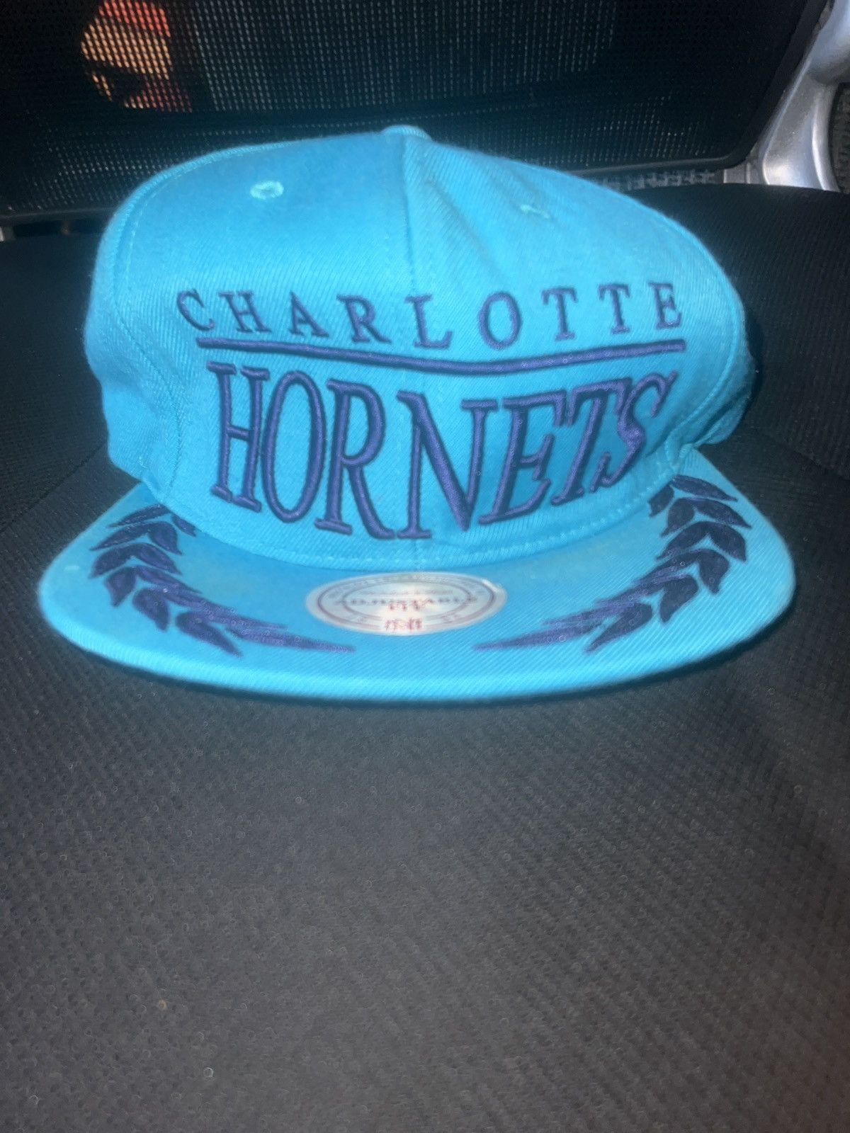 Mitchell & Ness Mitchell & Ness NBA Charlotte Hornets Adjustable Snapback Size ONE SIZE - 1 Thumbnail
