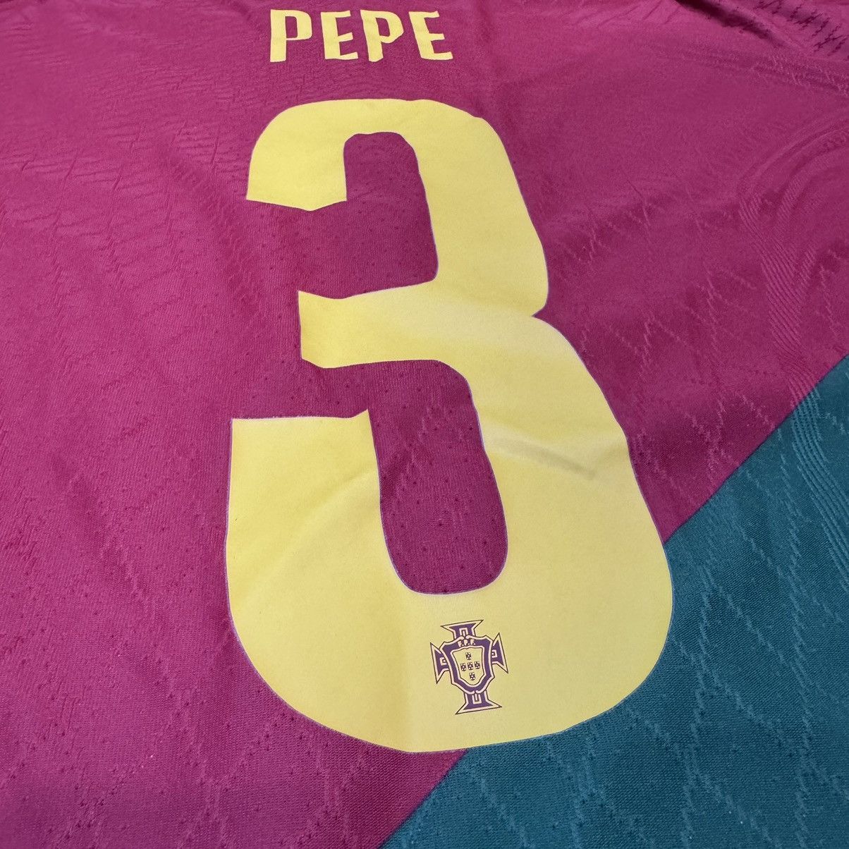 Nike Portugal World Cup 2022 player issue home shirt #3 Pepe Size US XL / EU 56 / 4 - 7 Thumbnail
