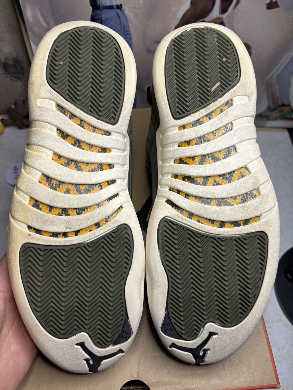 Jordan Brand Air Jordan 12 Retro Cool Grey 2012 Size US 12 / EU 45 - 5 Thumbnail
