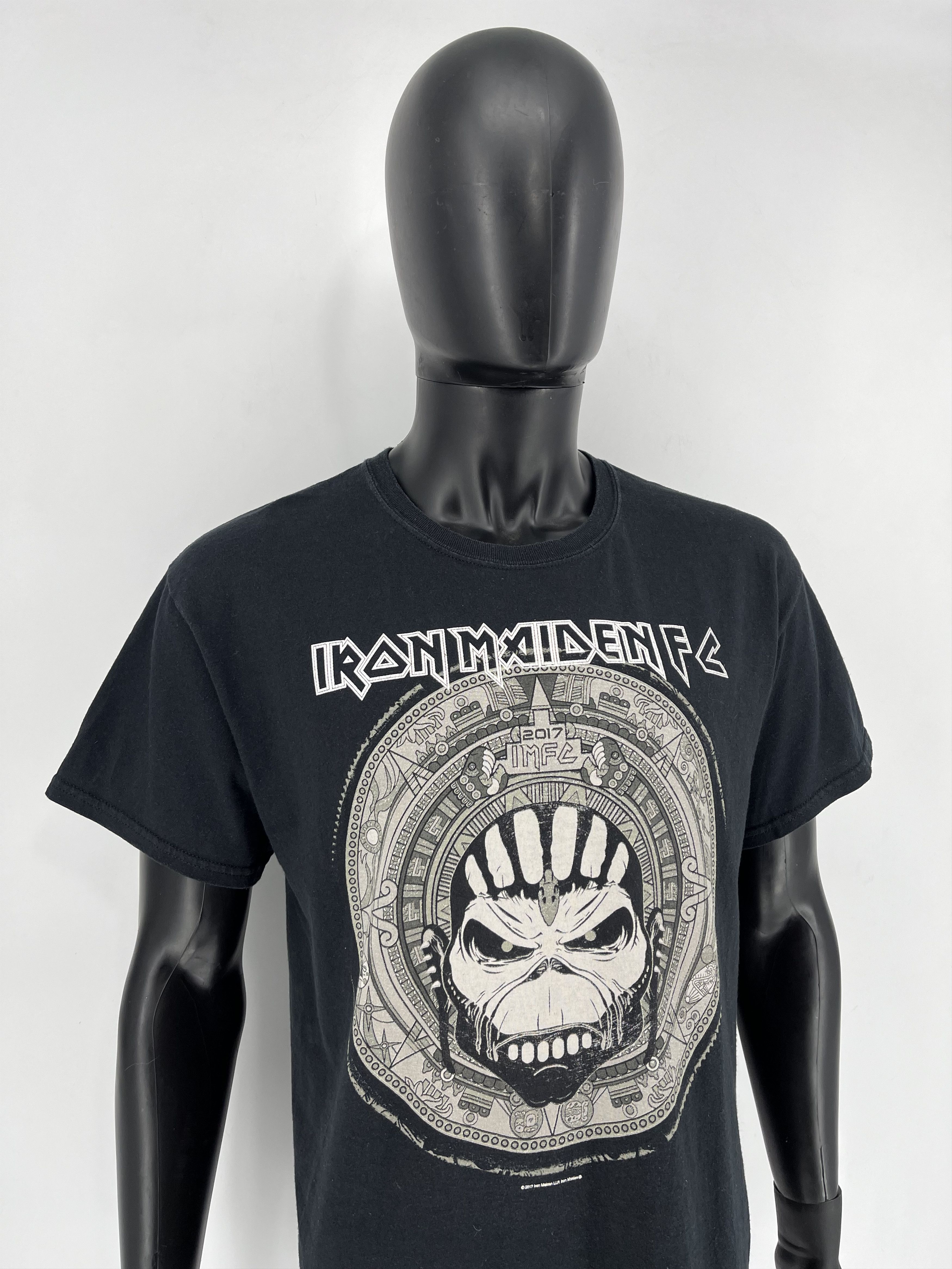 Band Tees × Vintage Vintage Y2K Iron Maiden Horror Skulls Tee Band Streetwear Size US L / EU 52-54 / 3 - 5 Thumbnail