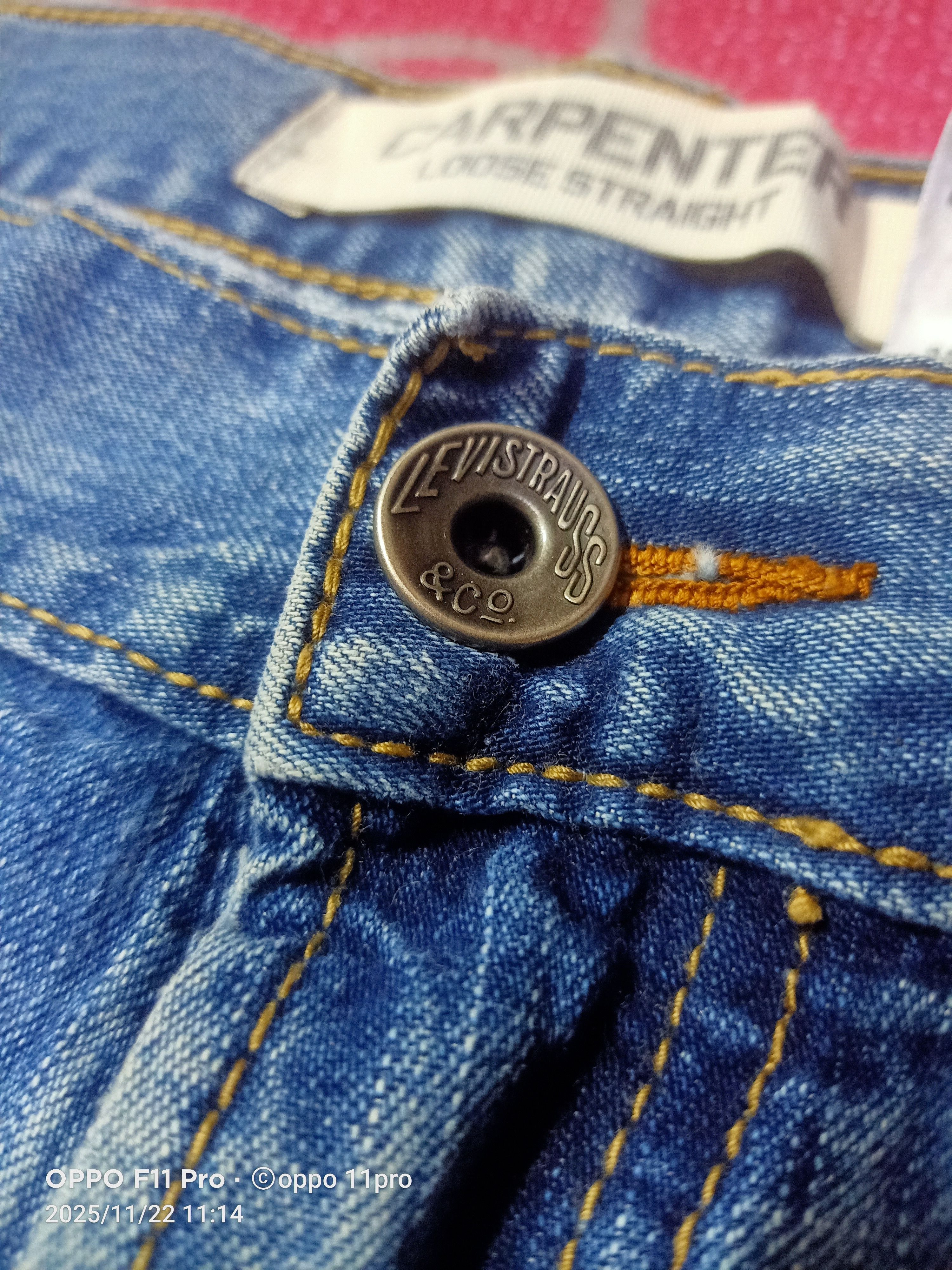 Levi's 🌟Levis Carpenter Loose Straight Denim 🌟 Size US 36 / EU 52 - 7 Thumbnail