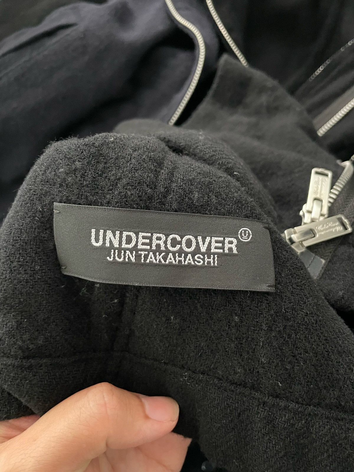 Undercover Undercover 3-Way Double Zip Wool Jacket AW21 Size US L / EU 52-54 / 3 - 6 Thumbnail