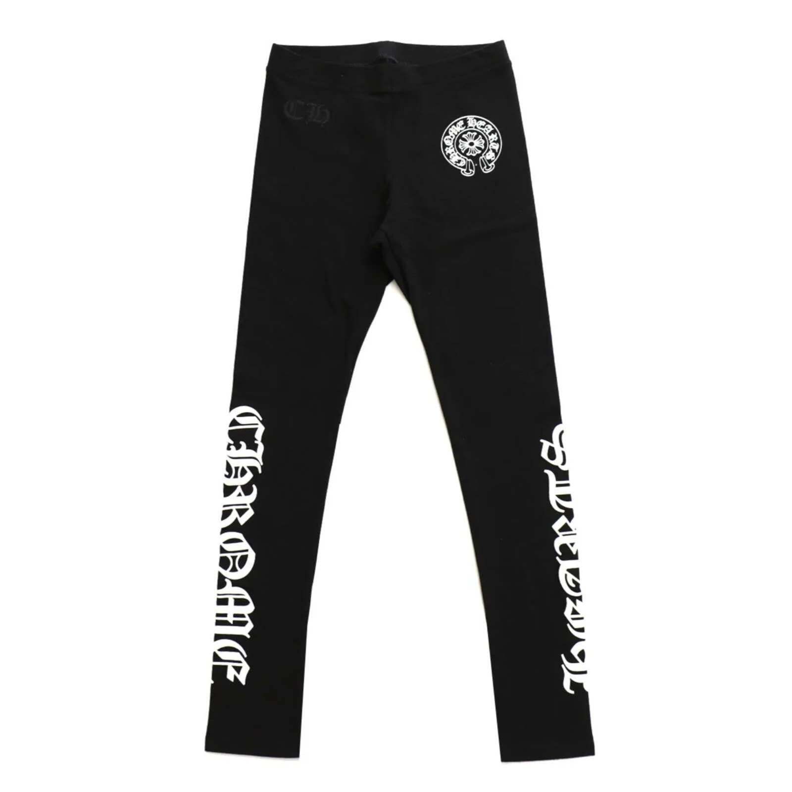 Chrome Hearts Chrome Hearts Script Horseshoe Tattoo Leggings Yoga Pants M Size 30" / US 8 / IT 44 - 1 Thumbnail