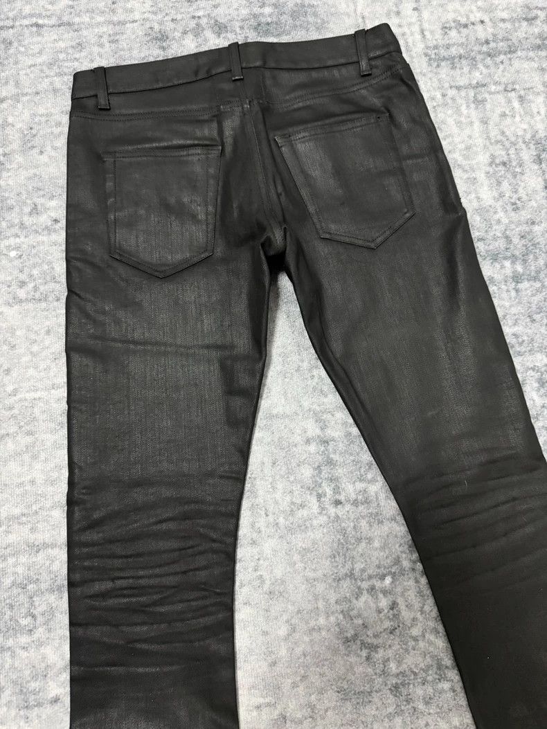 Saint Laurent Paris Saint Laurent Paris 14fw show heavy coat waxed jeans 2505-N Size US 30 / EU 46 - 4 Thumbnail