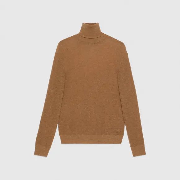 Gucci o1s1wg110225 Wool Mohair Jumper in Brown Size US S / EU 44-46 / 1 - 1 Preview
