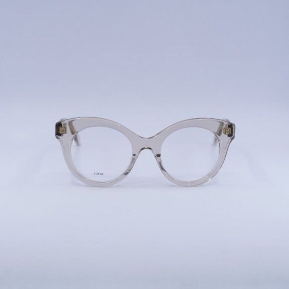 Loewe 🕶️ New Loewe LW50074I 057 Eyeglasses - Transparent Brown Size ONE SIZE - 2 Thumbnail