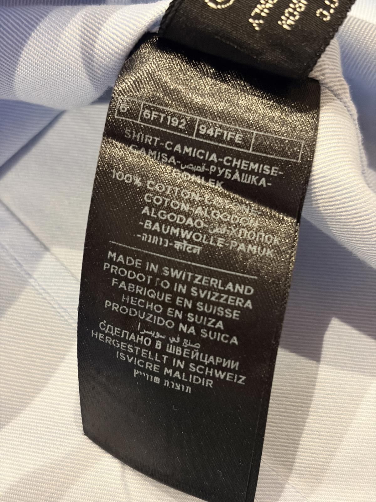 Tom Ford Tom Ford Swiss-Made Cotton Twill Dress Shirt Size US XL / EU 56 / 4 - 8 Thumbnail