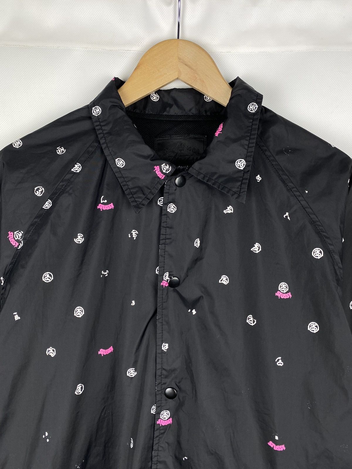 Stussy Stussy vintage multilogo coach jacket Size US L / EU 52-54 / 3 - 8 Thumbnail