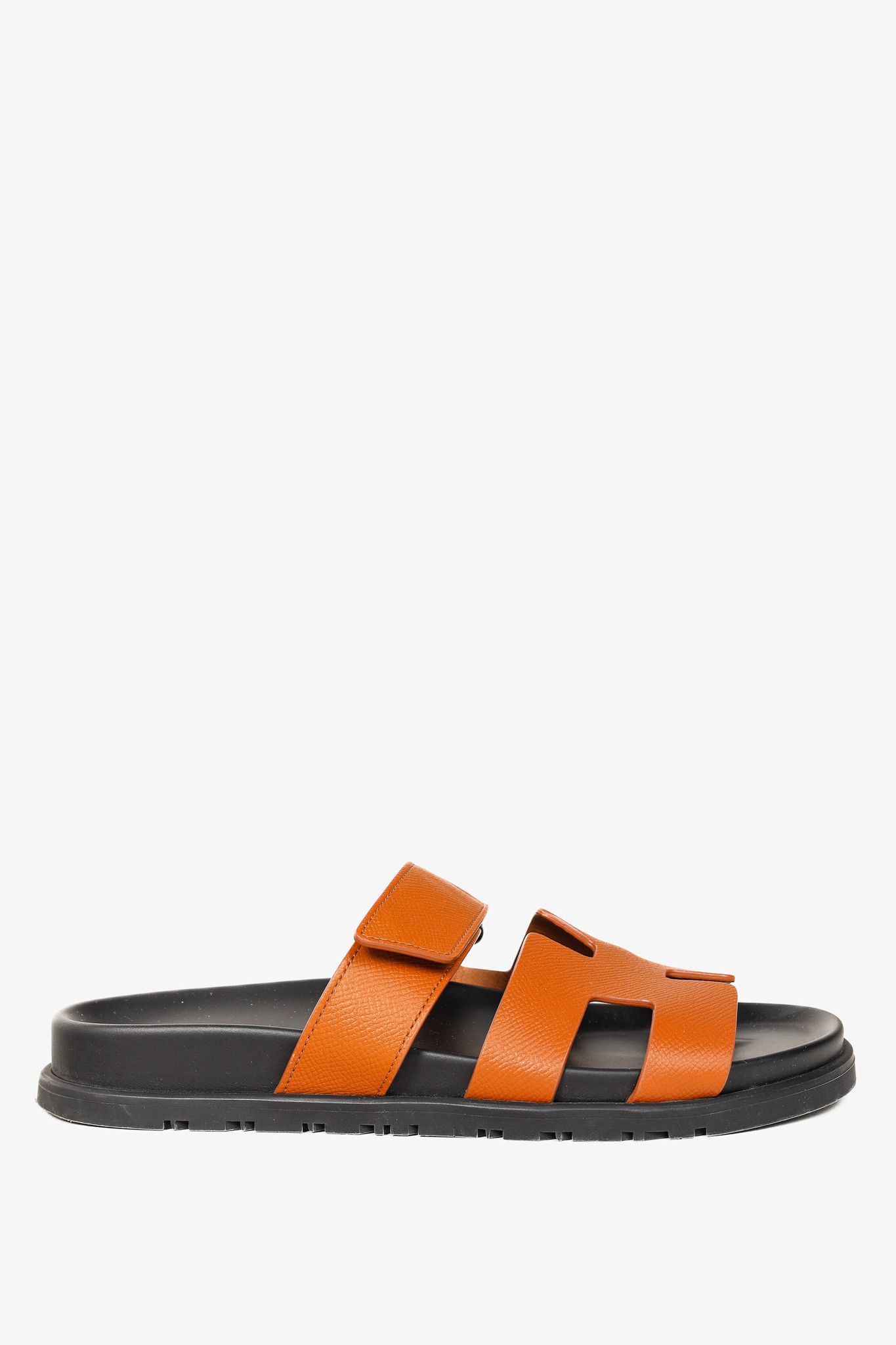 Hermes Hermes Chypre Naturel Leather Techno-Sandals Size US 6.5 / IT 36.5 - 2 Thumbnail