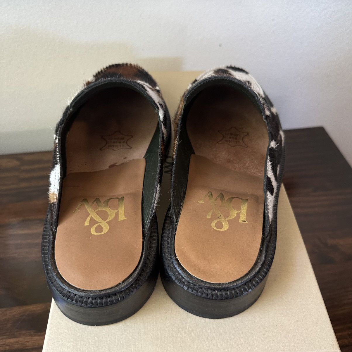 Blackstock & Weber Blackstock & Weber Ellis Bovine Mules sz. 6 Size US 6 / EU 39 - 4 Thumbnail