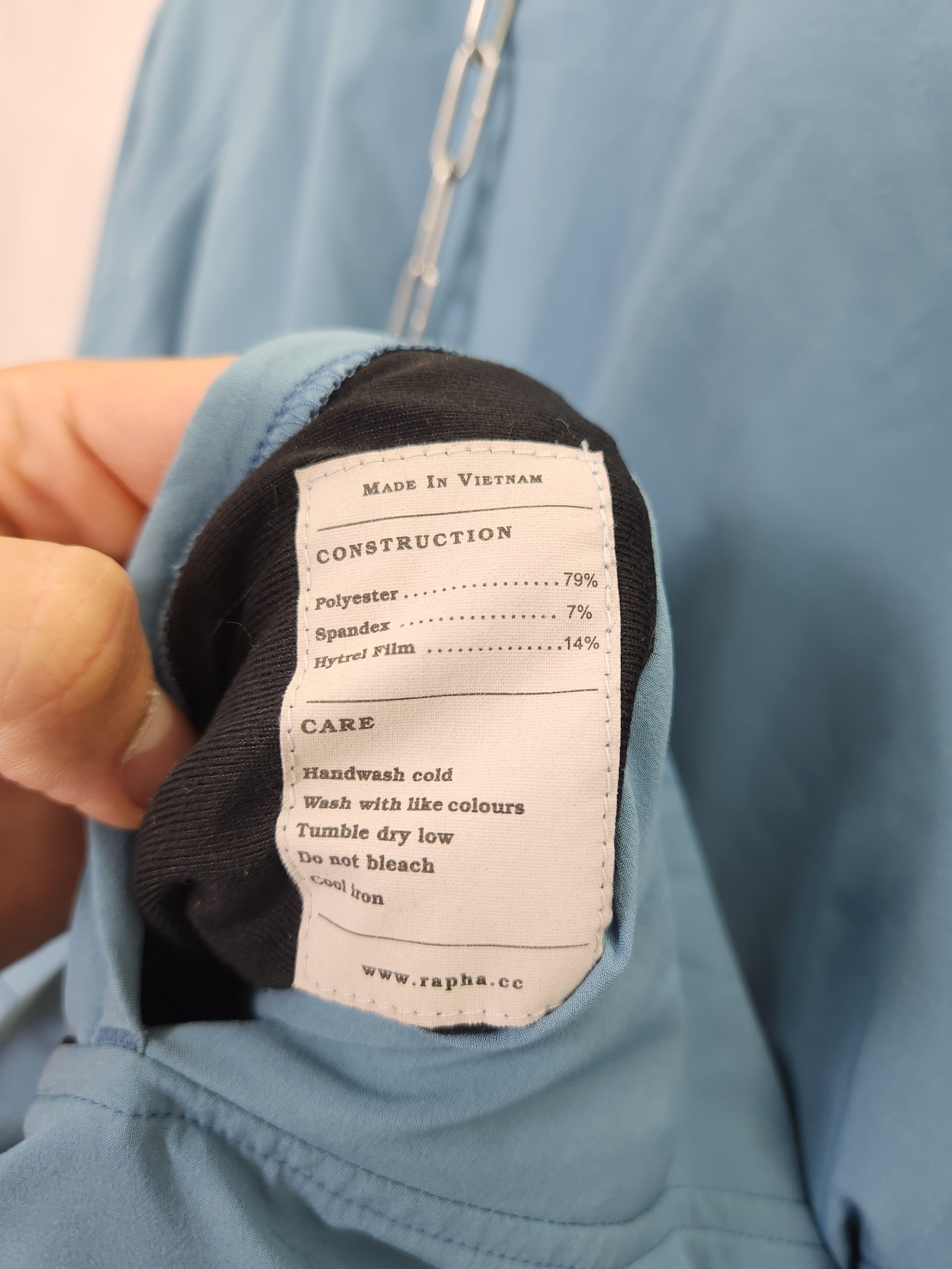 Rapha Vintage Rapha asymetric rain blue jacket size L Size US L / EU 52-54 / 3 - 10 Thumbnail
