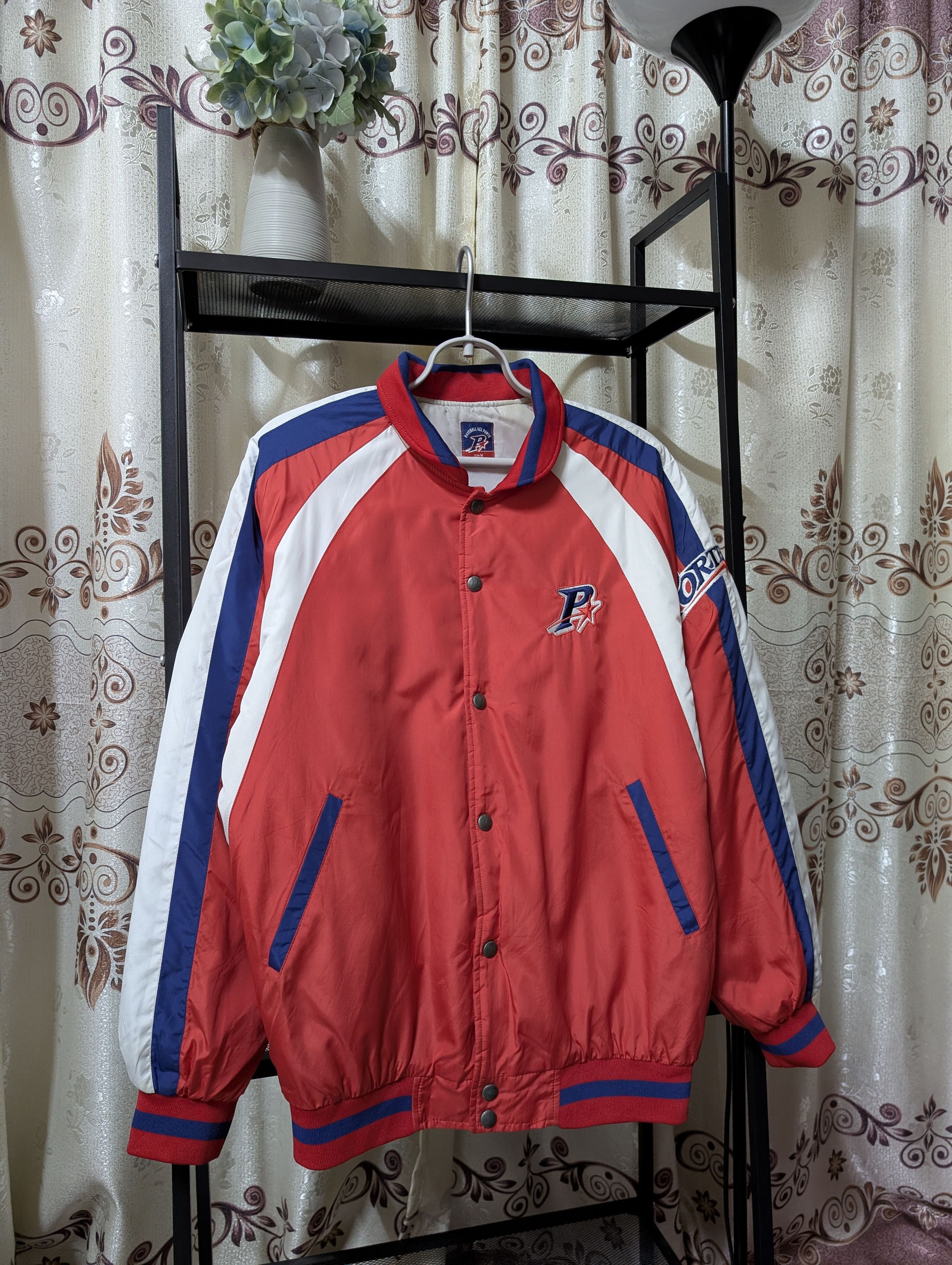 VIntage Baseball Scl Porte Sweater Sportswear Light Jacket