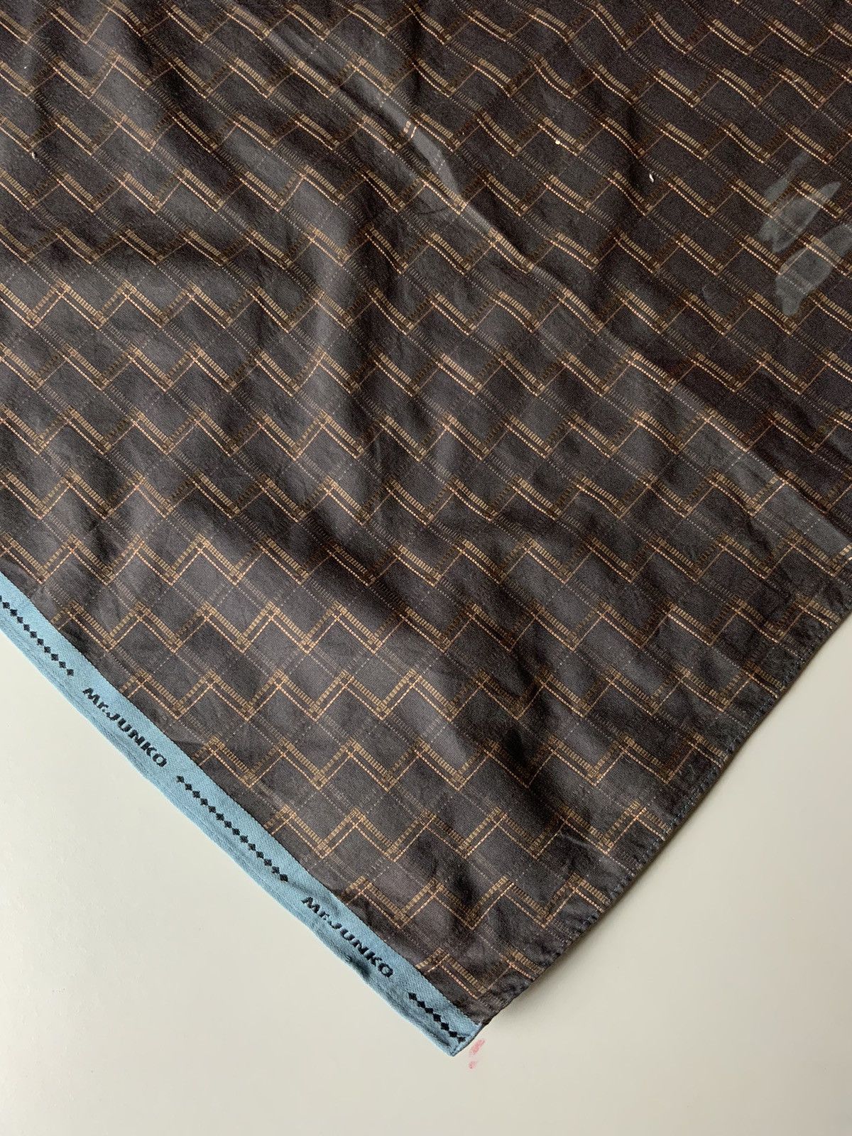 Japanese Brand Mr. Junko Spellout Bandana Handkerchief Size ONE SIZE - 7 Thumbnail