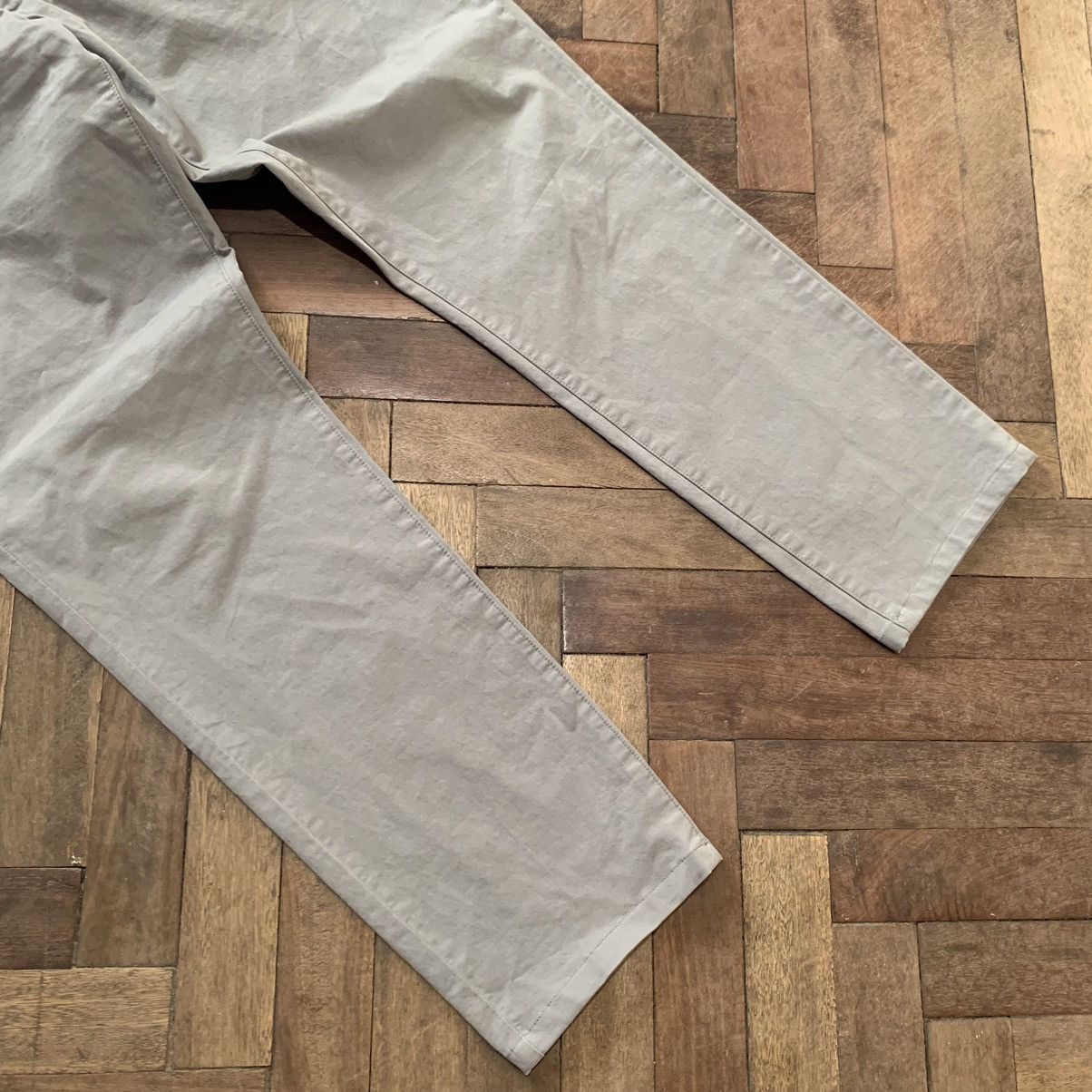 Suitsupply SUITSUPPLY GREY PURE COTTON TROUSERS PANTS OLD MONEY 36 SIZE Size US 36 / EU 52 - 3 Thumbnail