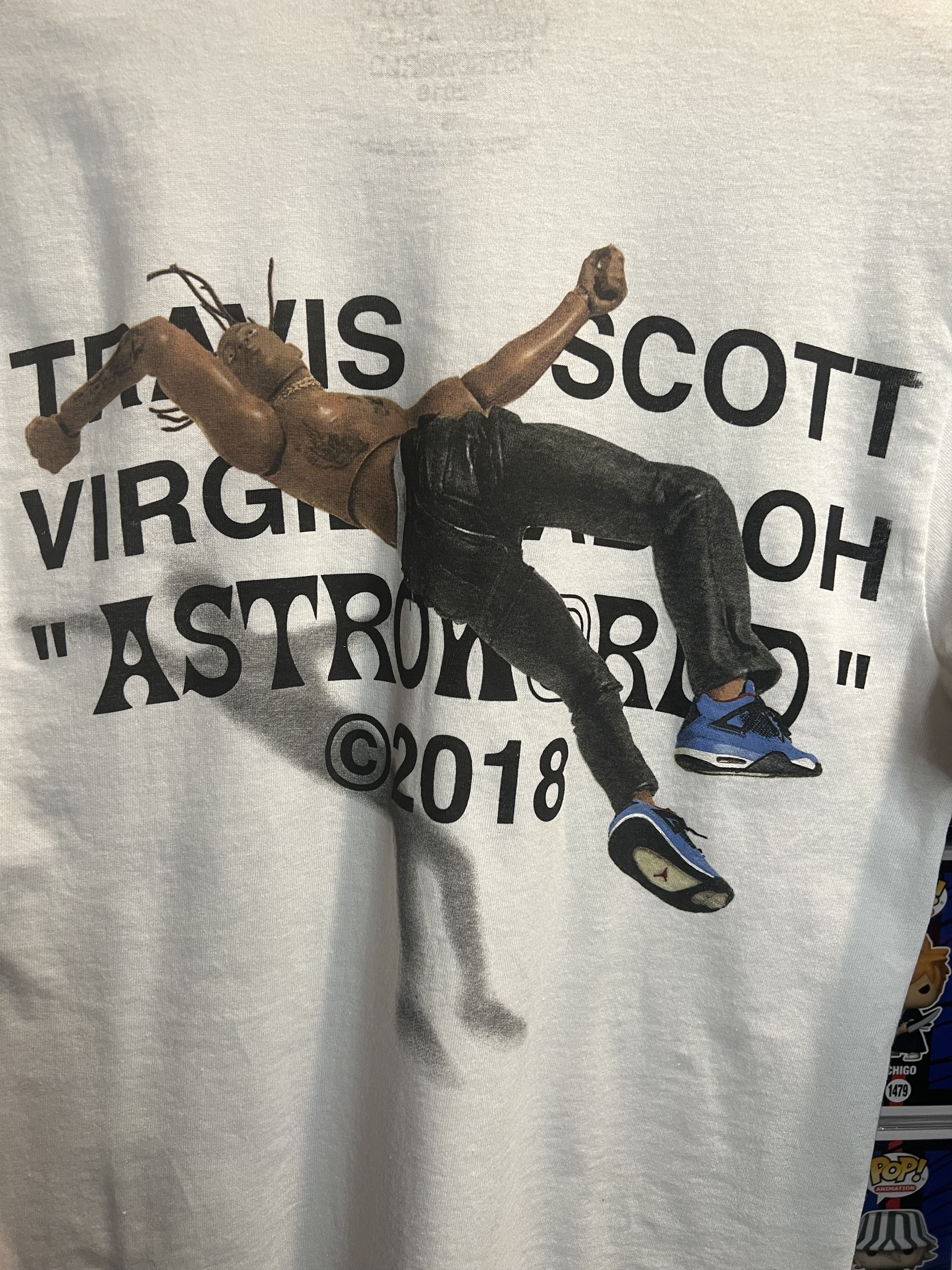 Travis Scott Travis Scott x Virgil Abloh 'Astroworld' Tee Size US S / EU 44-46 / 1 - 4 Thumbnail