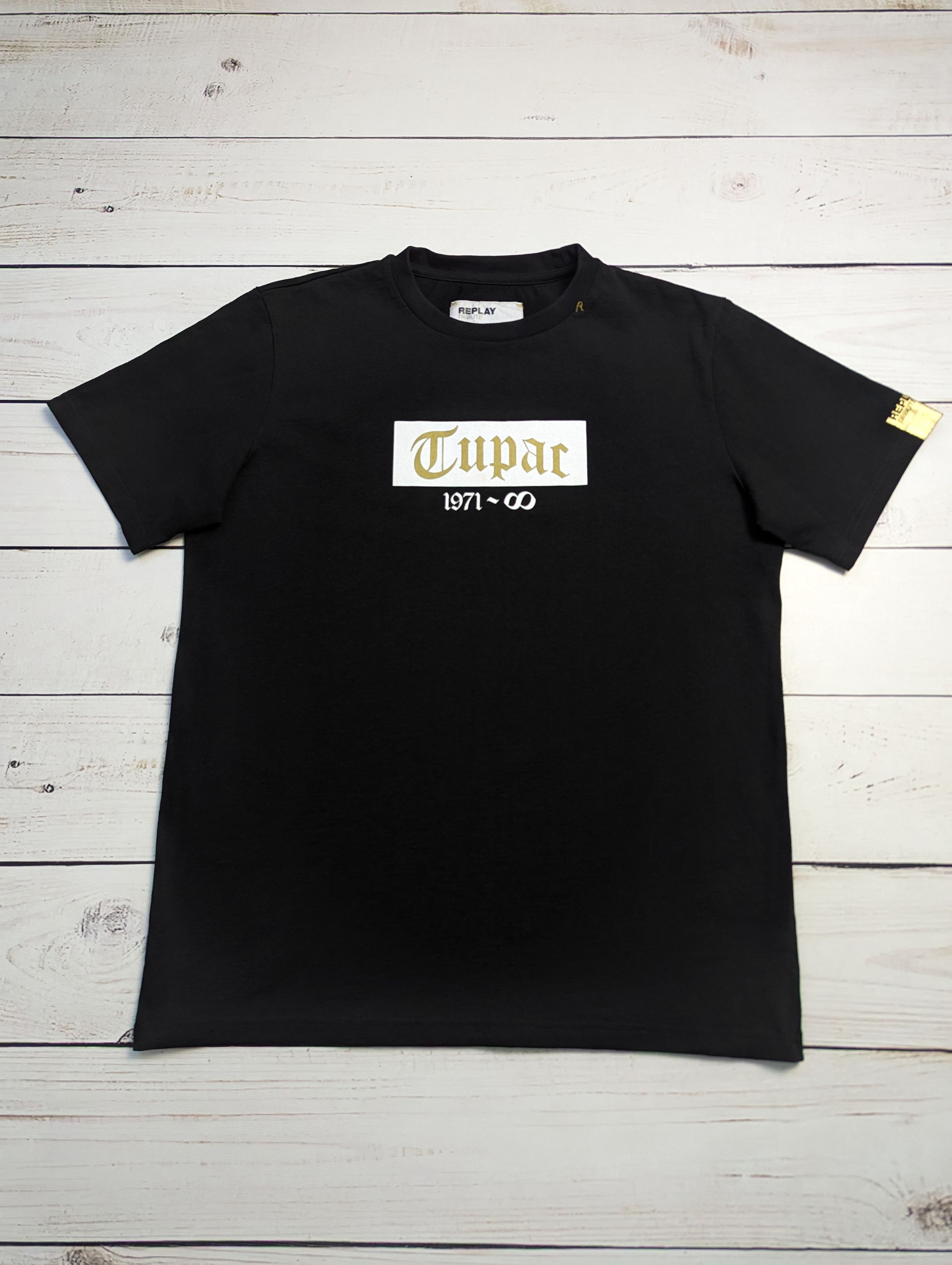 Replay 2pac Replay Tribute Tupac t-shirt Limited Edition Size US L / EU 52-54 / 3 - 1 Thumbnail