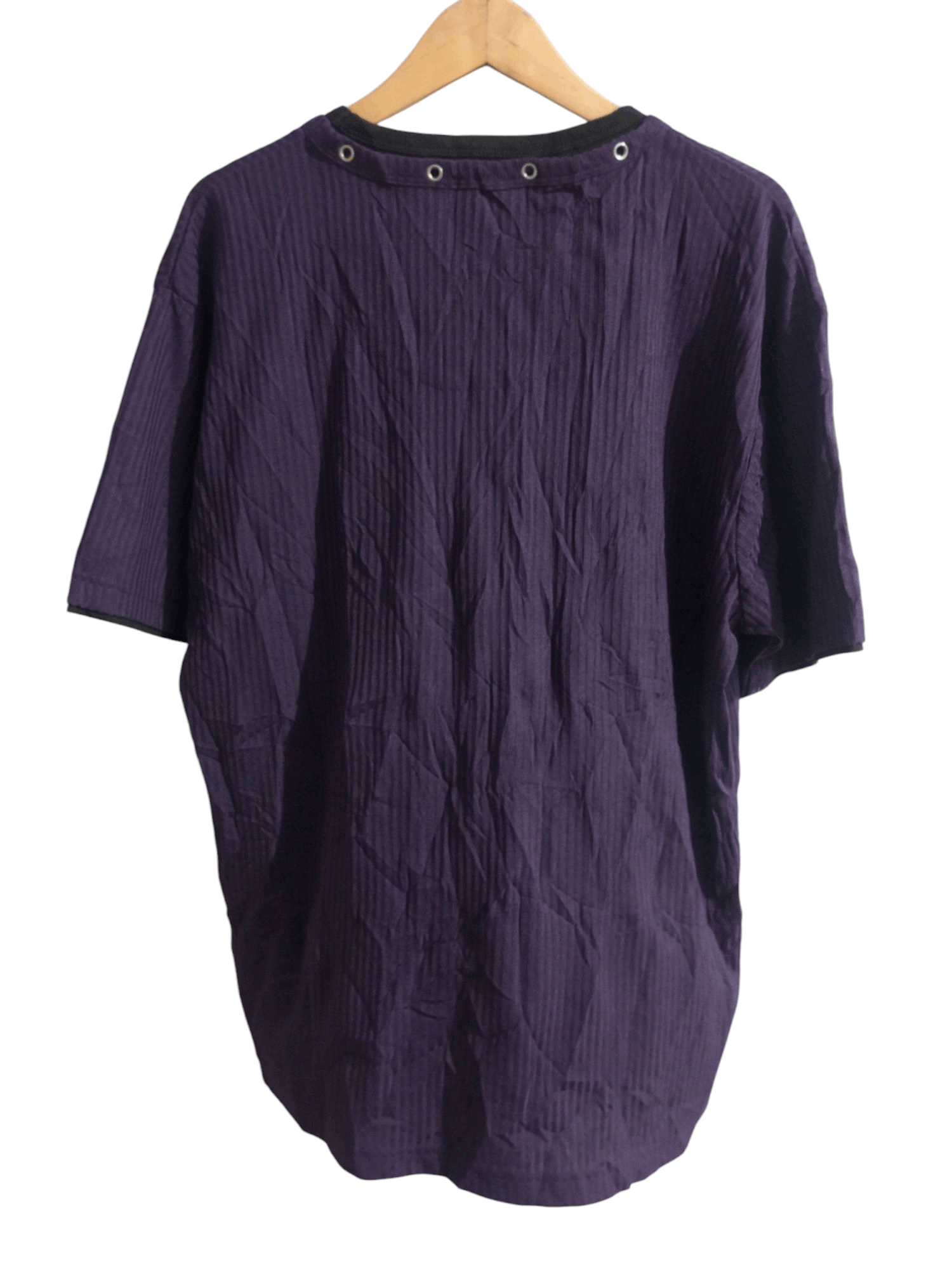 Japanese Brand × Vintage Vintage Beaumont carr poem double layers purple tee Size US XL / EU 56 / 4 - 8 Thumbnail