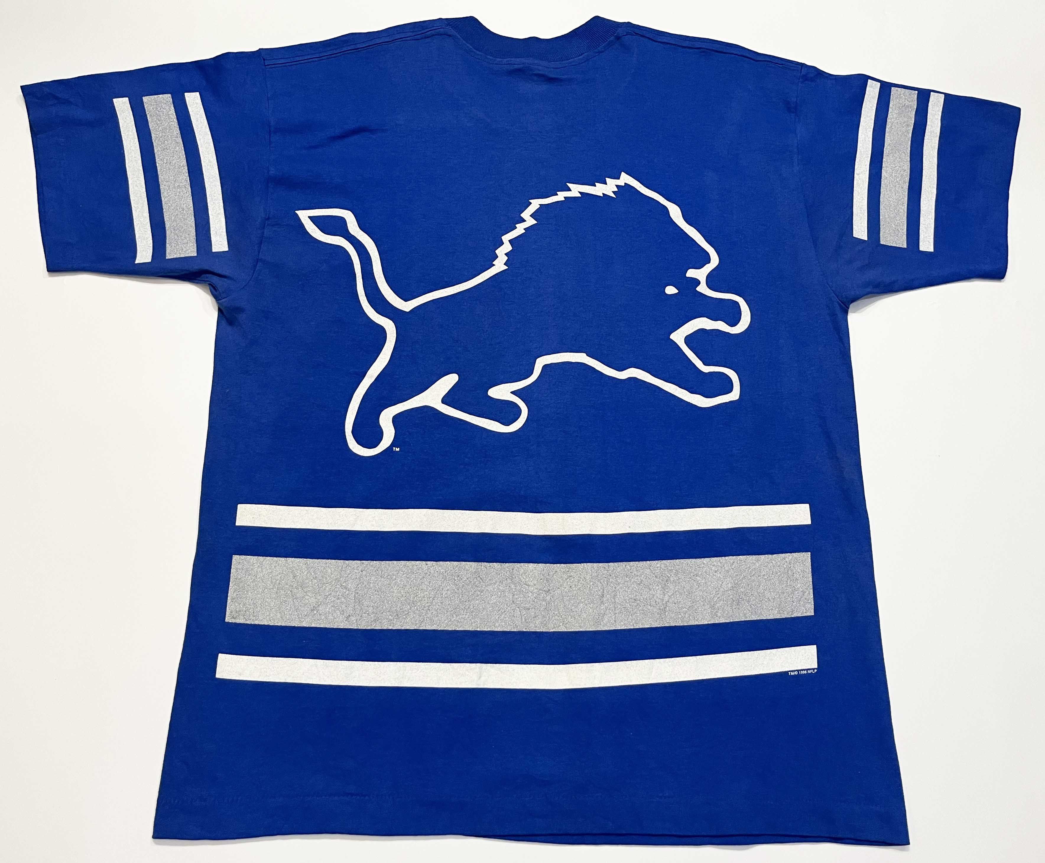 Pro Player Vintage Pro Player 1996 NFL Detroit Lions Football T-Shirt Size US L / EU 52-54 / 3 - 4 Thumbnail