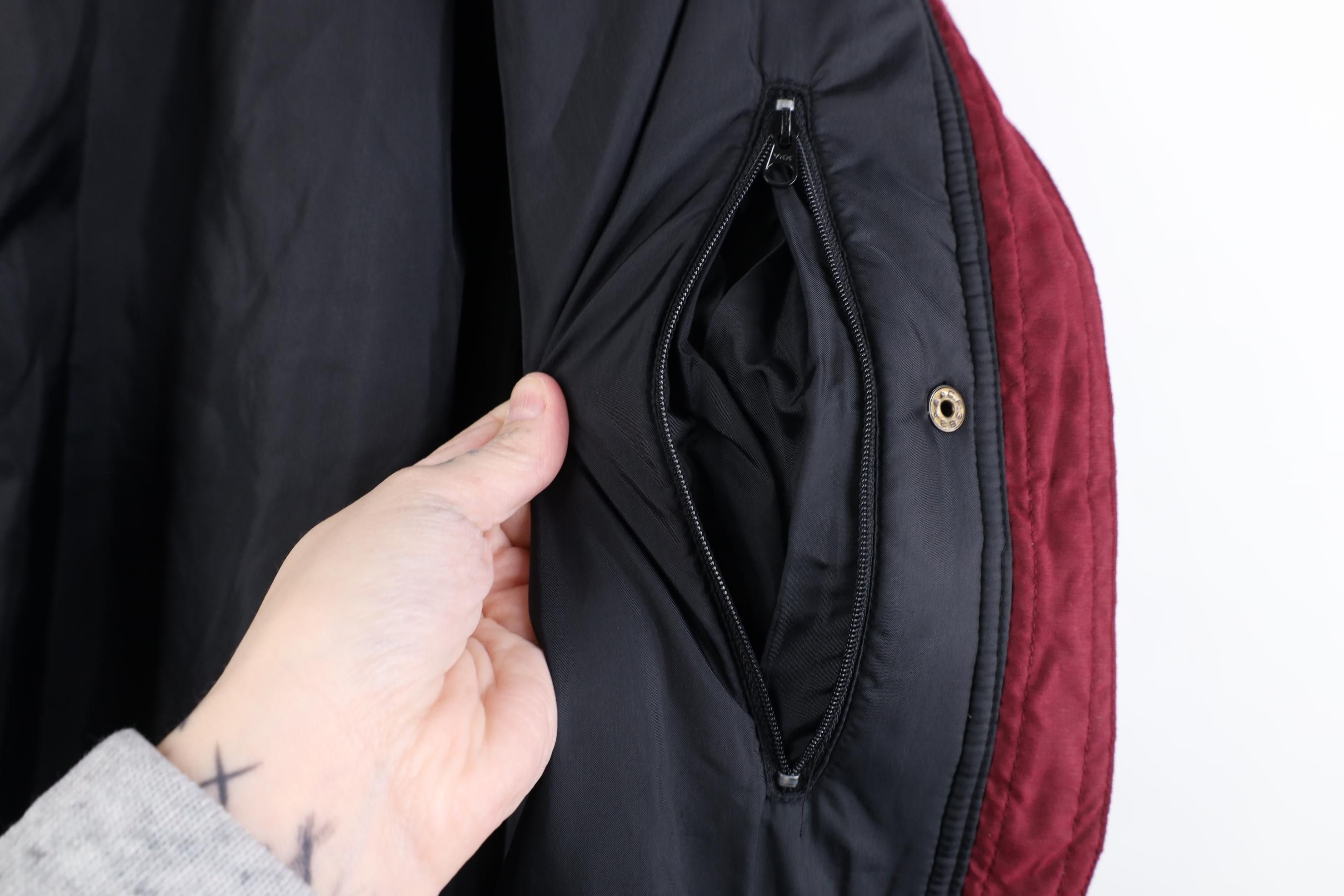 Cabelas Vintage 90s Cabelas Microfiber Puffer Chore Jacket Black Size XXL / US 16-18 / IT 52-54 - 10 Thumbnail