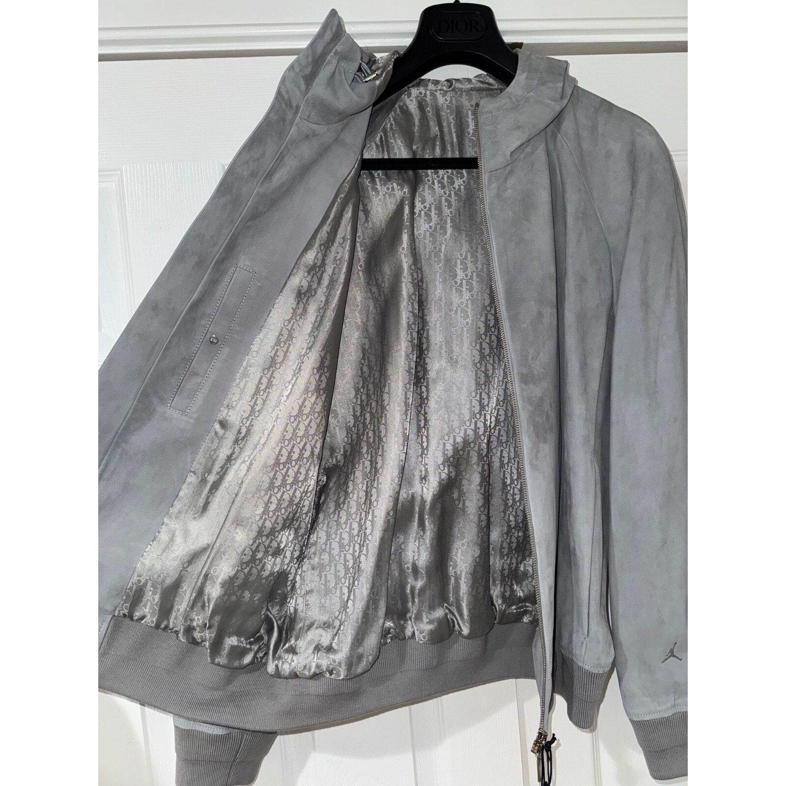 Dior Dior Air Leather Hooded Zip Up Zipper Hoodie Jacket 48 Size US M / EU 48-50 / 2 - 11 Thumbnail