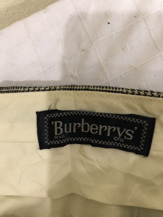 Burberry Vintage Burberrys Plaid Tartan Wool Pant Size US 34 / EU 50 - 7 Thumbnail