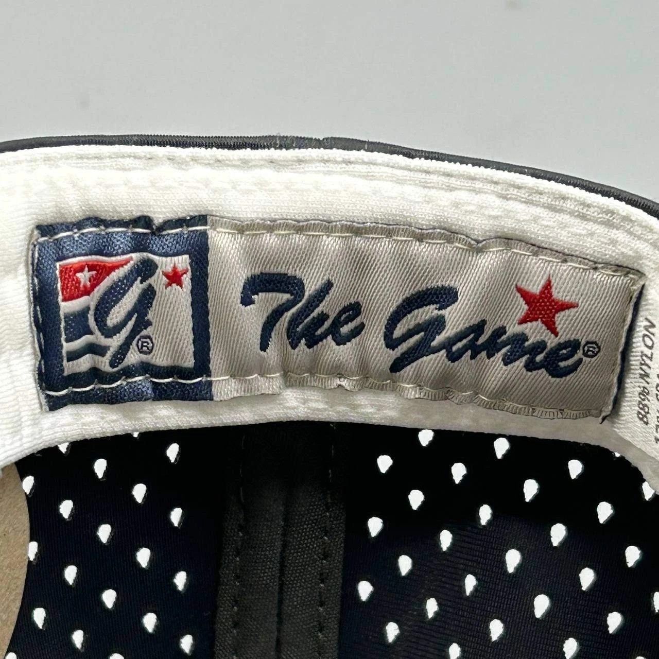 The Game The Game Hat Men Black Gray Blank Plain Snap Back Cap New Size ONE SIZE - 3 Thumbnail