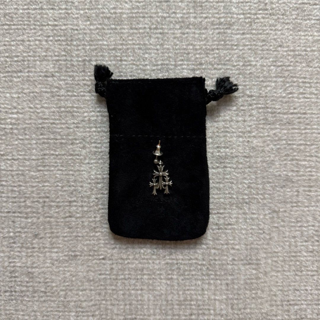 Chrome Hearts Chrome Hearts Triple Cross Earring Size ONE SIZE - 2 Thumbnail