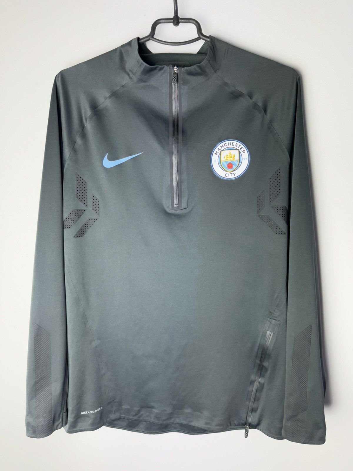 Nike Manchester City Football Soccer Jersey Nike Player Issue Top Size US M / EU 48-50 / 2 - 1 Thumbnail