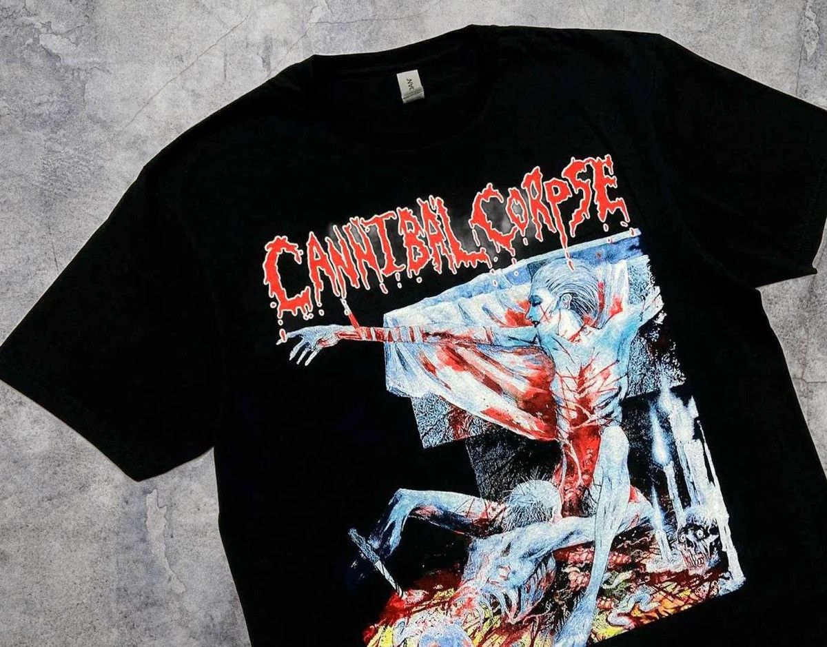 Band Tees Cannibal Corpse Tomb of the Mutilated Big Logo 2 Side Size US L / EU 52-54 / 3 - 3 Thumbnail