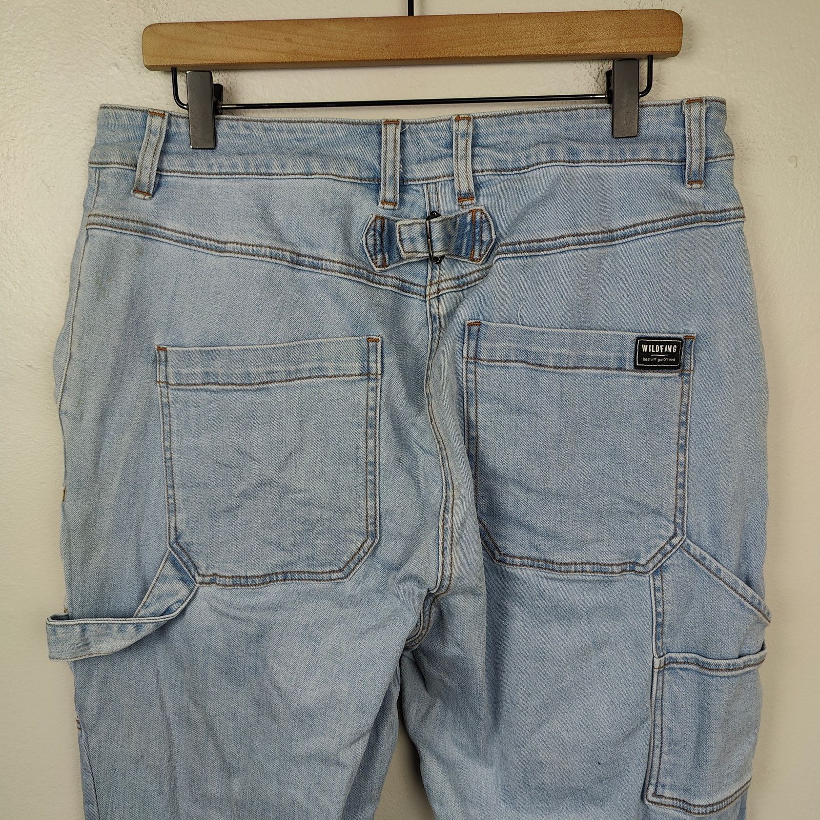 Wildfang Wildfang Essential Work Denim Pant Womens Large Size 32" / US 10 / IT 46 - 6 Thumbnail