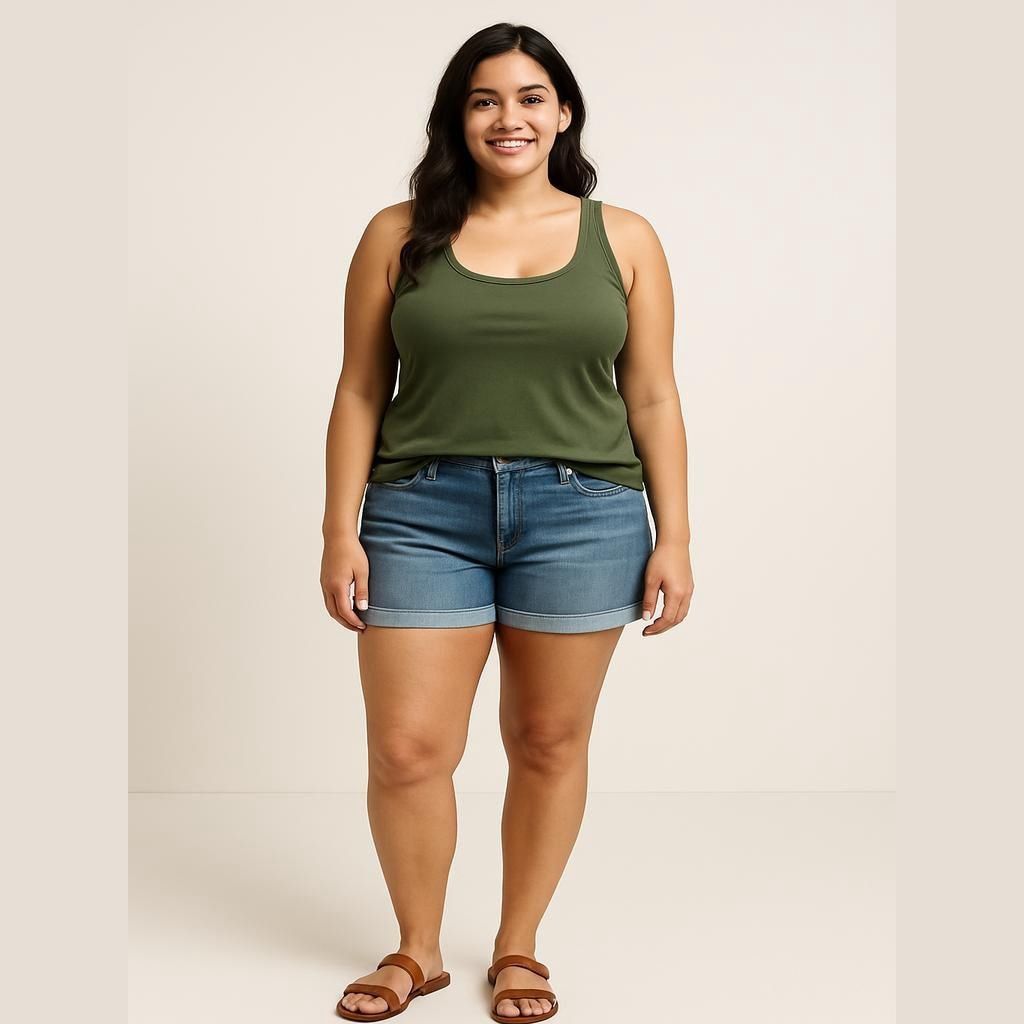 Banana Republic Banana Republic Tank Top Size L Dark Green Size L / US 10 / IT 46 - 1 Thumbnail