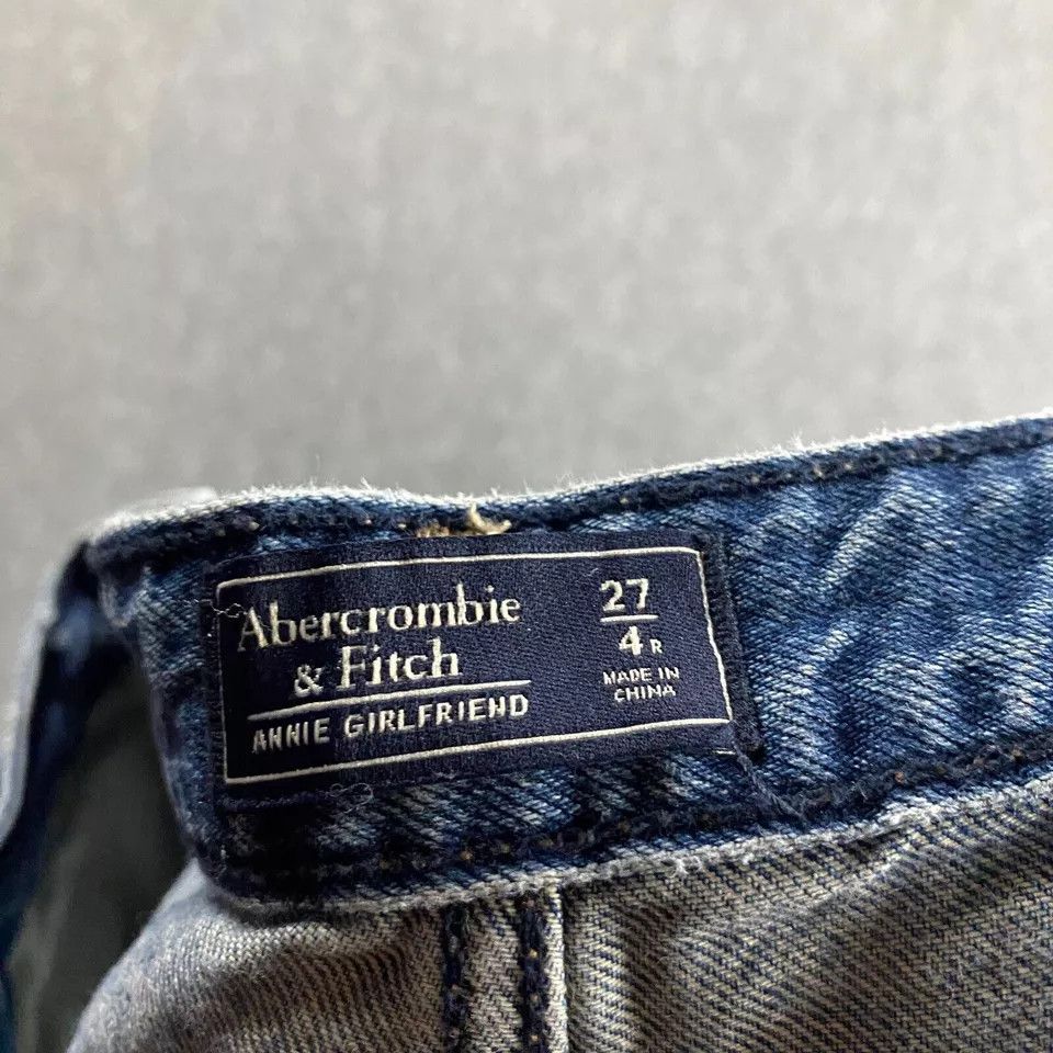 Abercrombie & Fitch Abercrombie & Fitch Jeans Women's 4/27 Regular Denim Size 27" / US 4 / IT 40 - 8 Thumbnail