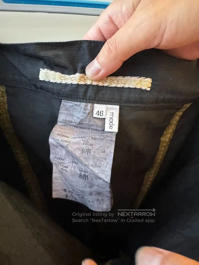 Carol Christian Poell Carol Christian Poell Cotton Pants. Size US 44 / EU 60 - 2 Thumbnail