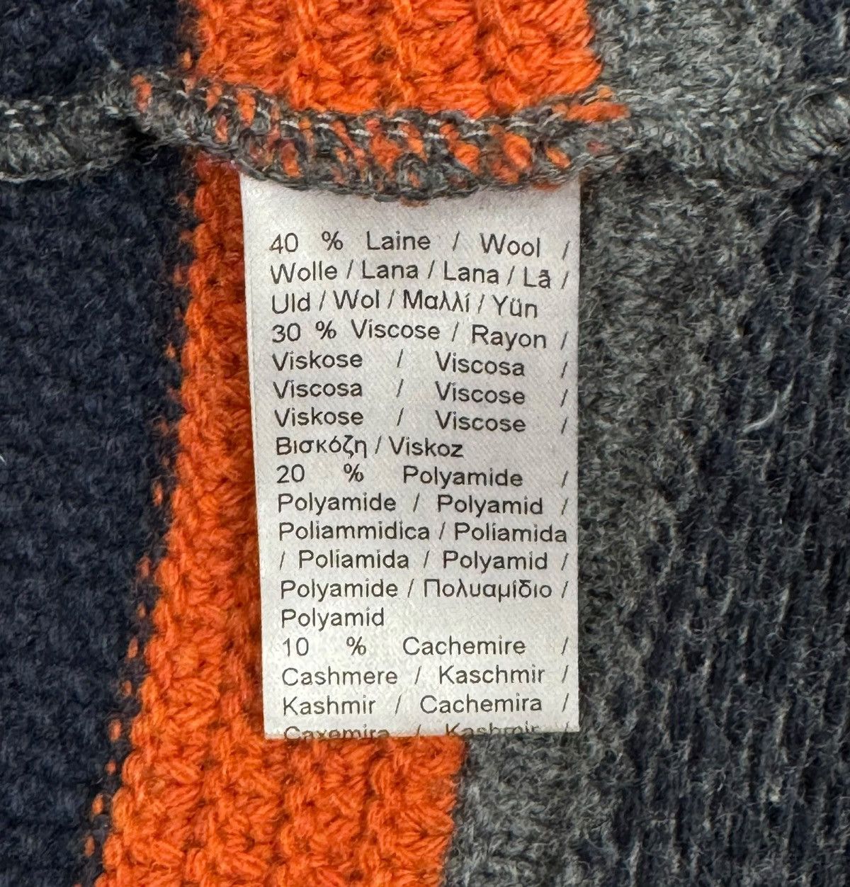 Lacoste Lacoste Wool-Viscose Pattern Sweater Striped Color size FR40 Size M / US 6-8 / IT 42-44 - 11 Thumbnail