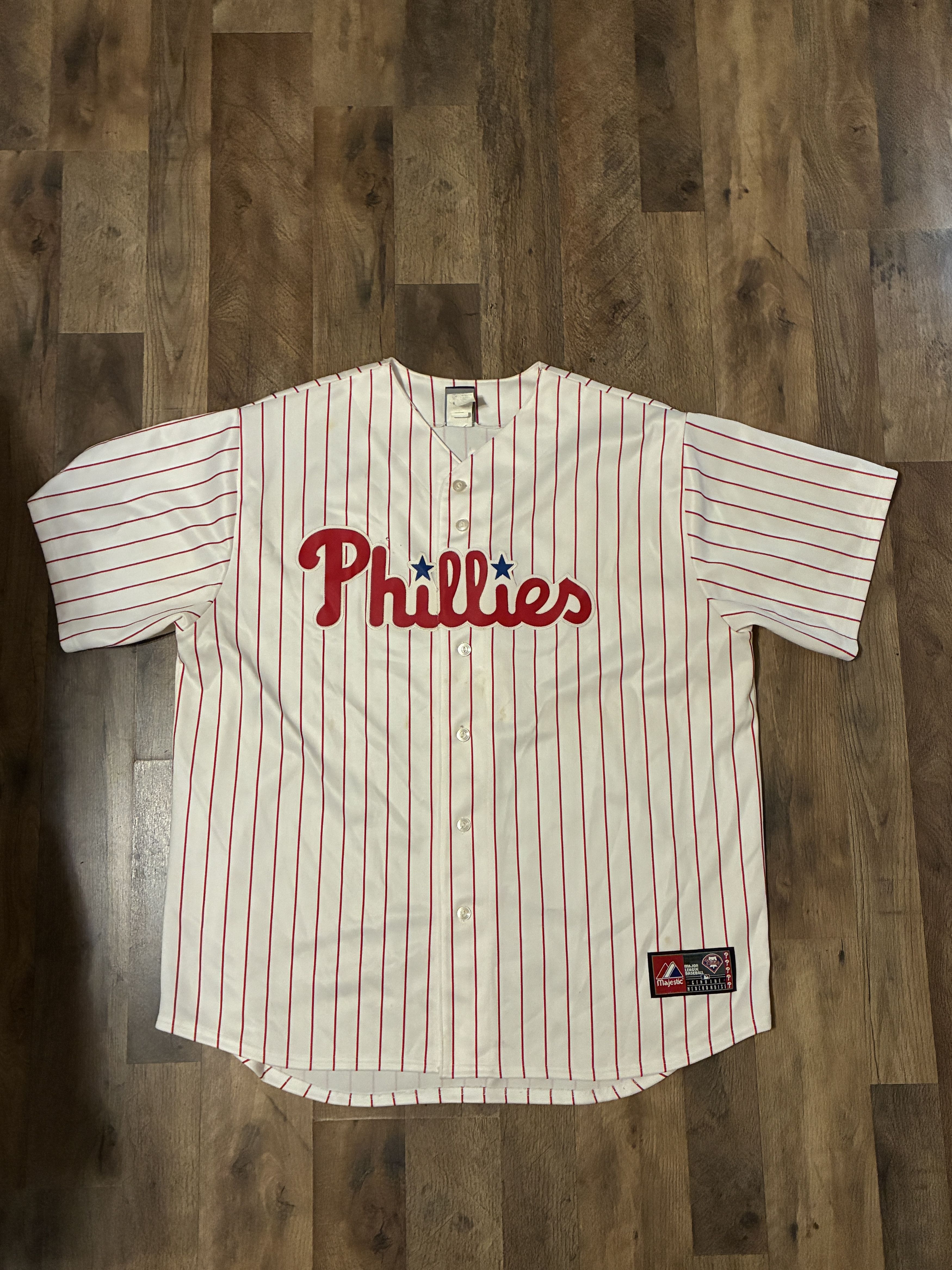 MLB MLB Philadelphia Phillies Ryan Howard 6 Majestic Jersey 2XL Size US XXL / EU 58 / 5 - 2 Thumbnail