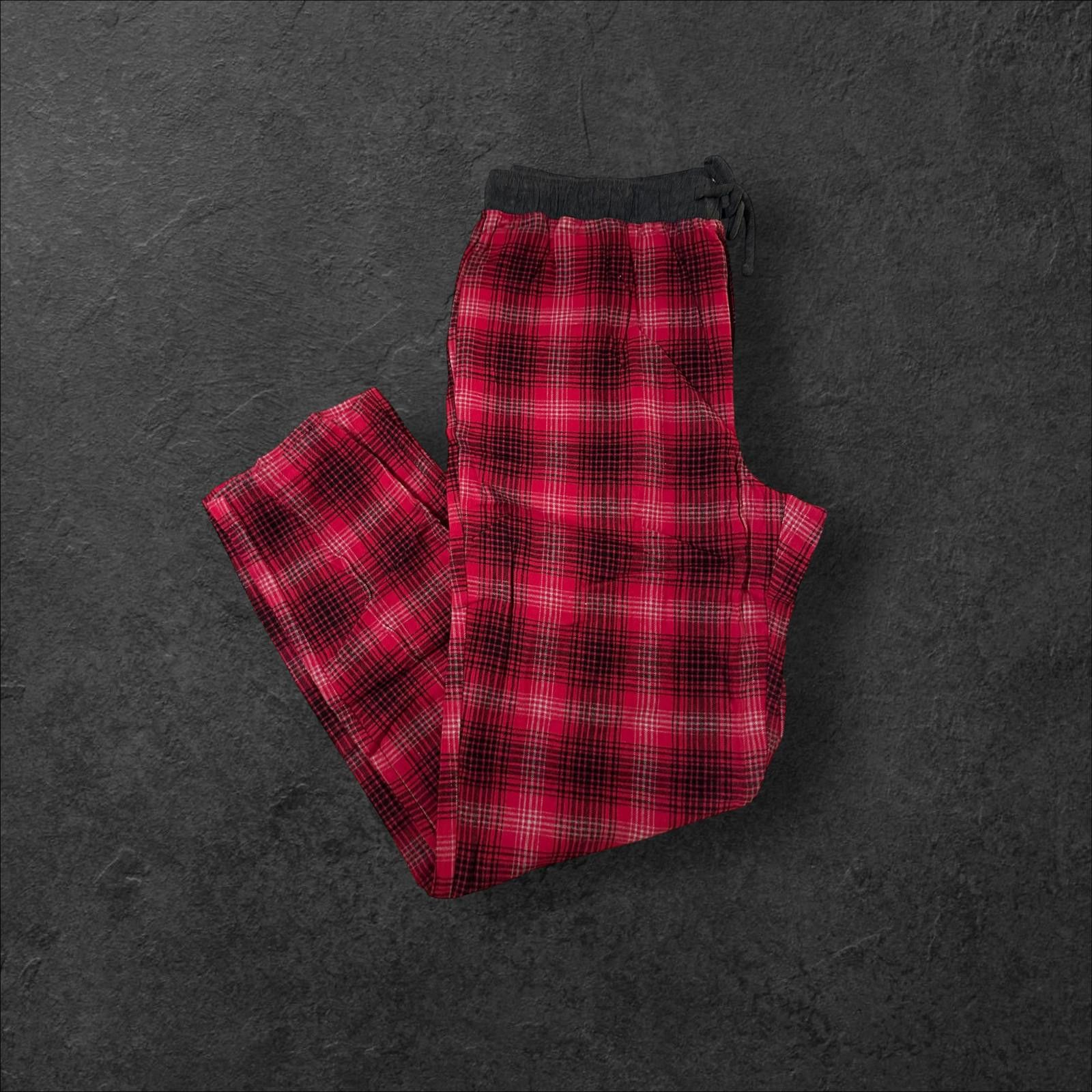 Eddie Bauer Eddie Bauer Men’s Red Plaid Lounge Pants Size Large Size ONE SIZE - 1 Thumbnail