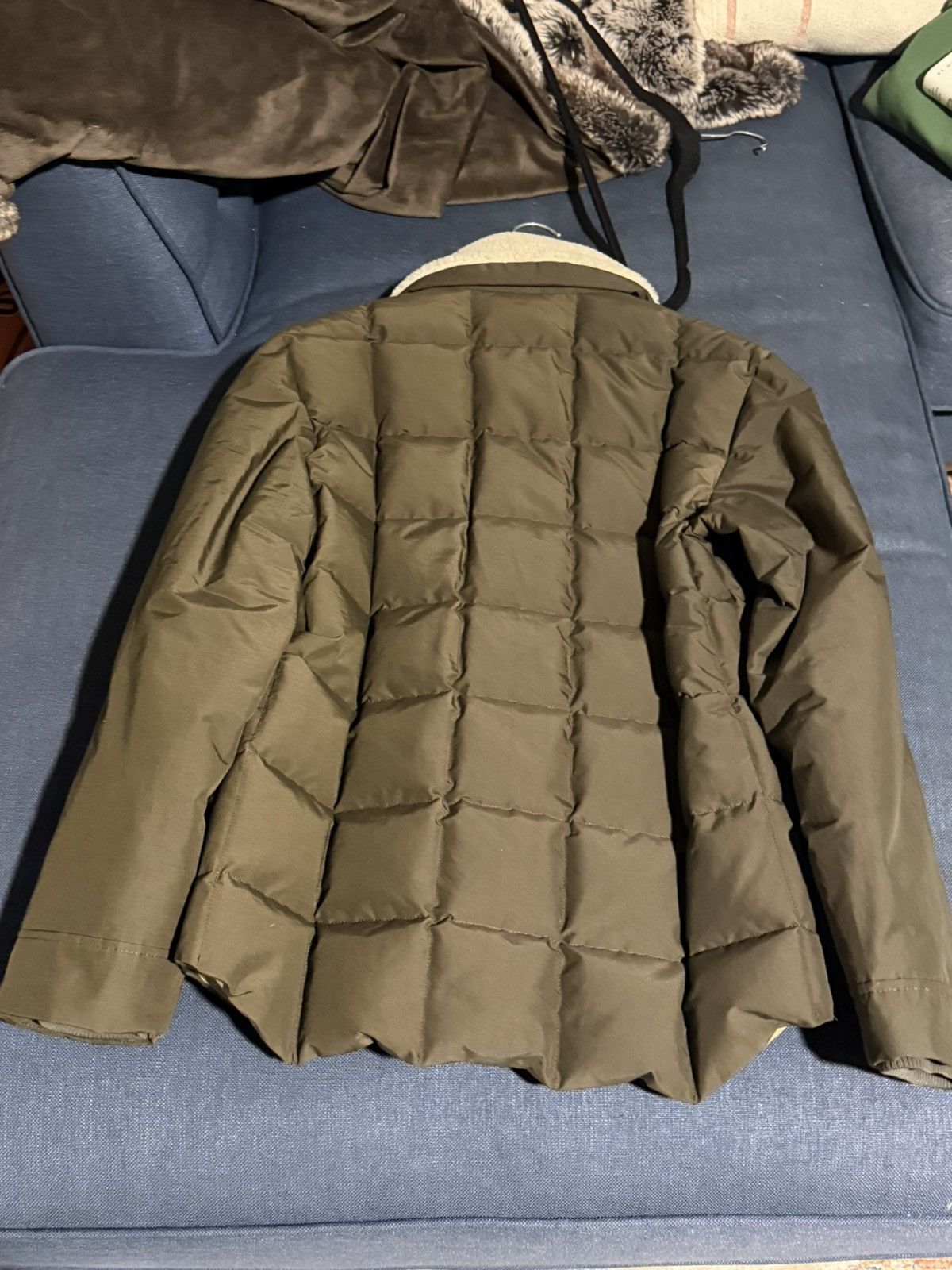 Woolrich Woolen Mills Woolrich Down Jacket with Cream Collar Size US M / EU 48-50 / 2 - 6 Thumbnail