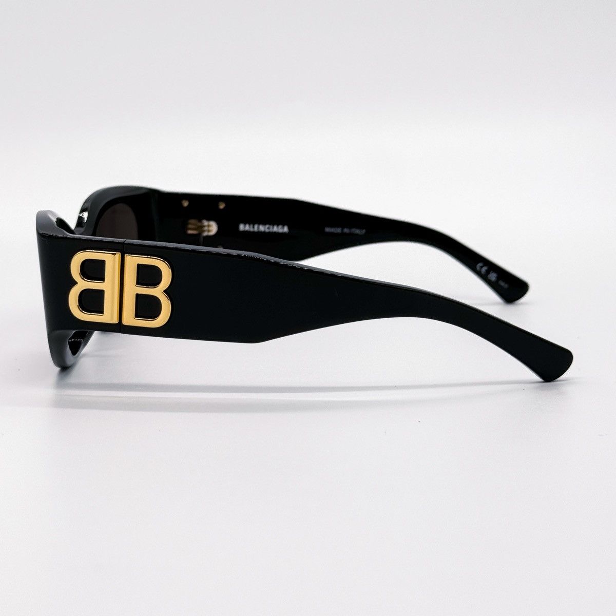 Balenciaga NEW BALENCIAGA OVERSIZED SUNGLASSES BALENCIAGA BB0324SK 002 Size ONE SIZE - 6 Thumbnail