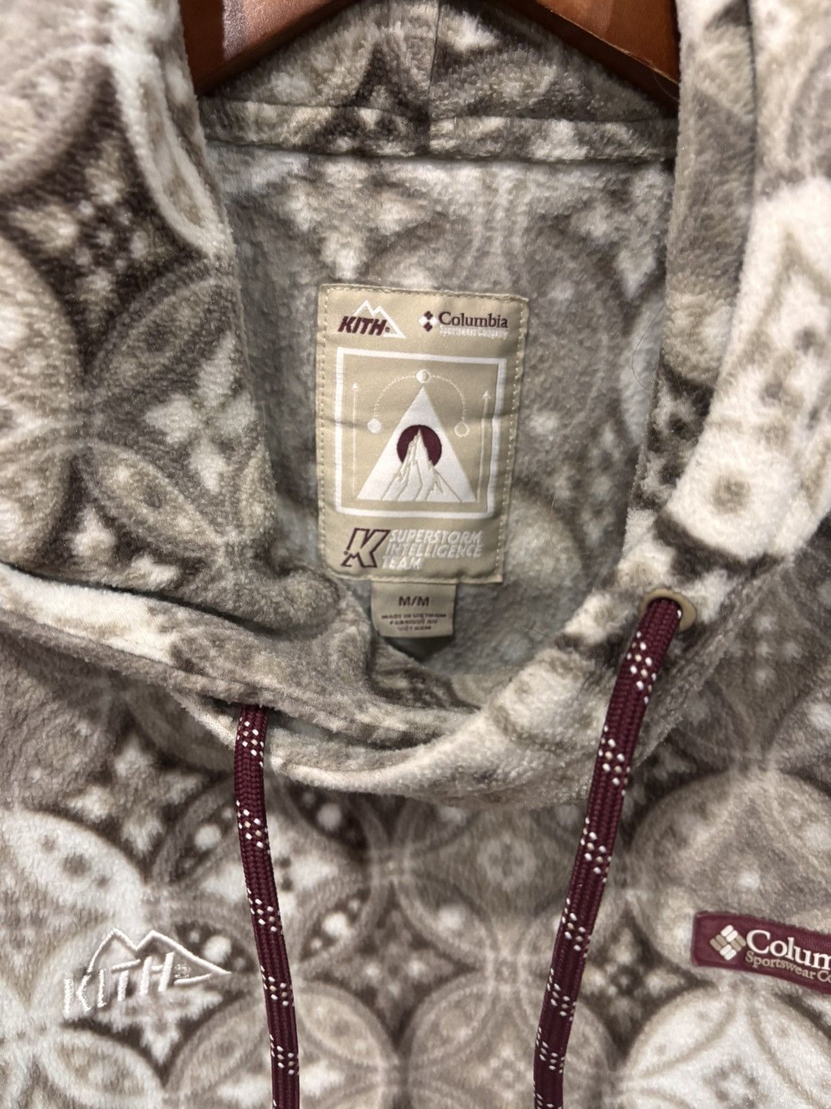 Columbia × Kith Kith/Columbia Fleece Hoodie Aspen 2018 Size US M / EU 48-50 / 2 - 3 Thumbnail
