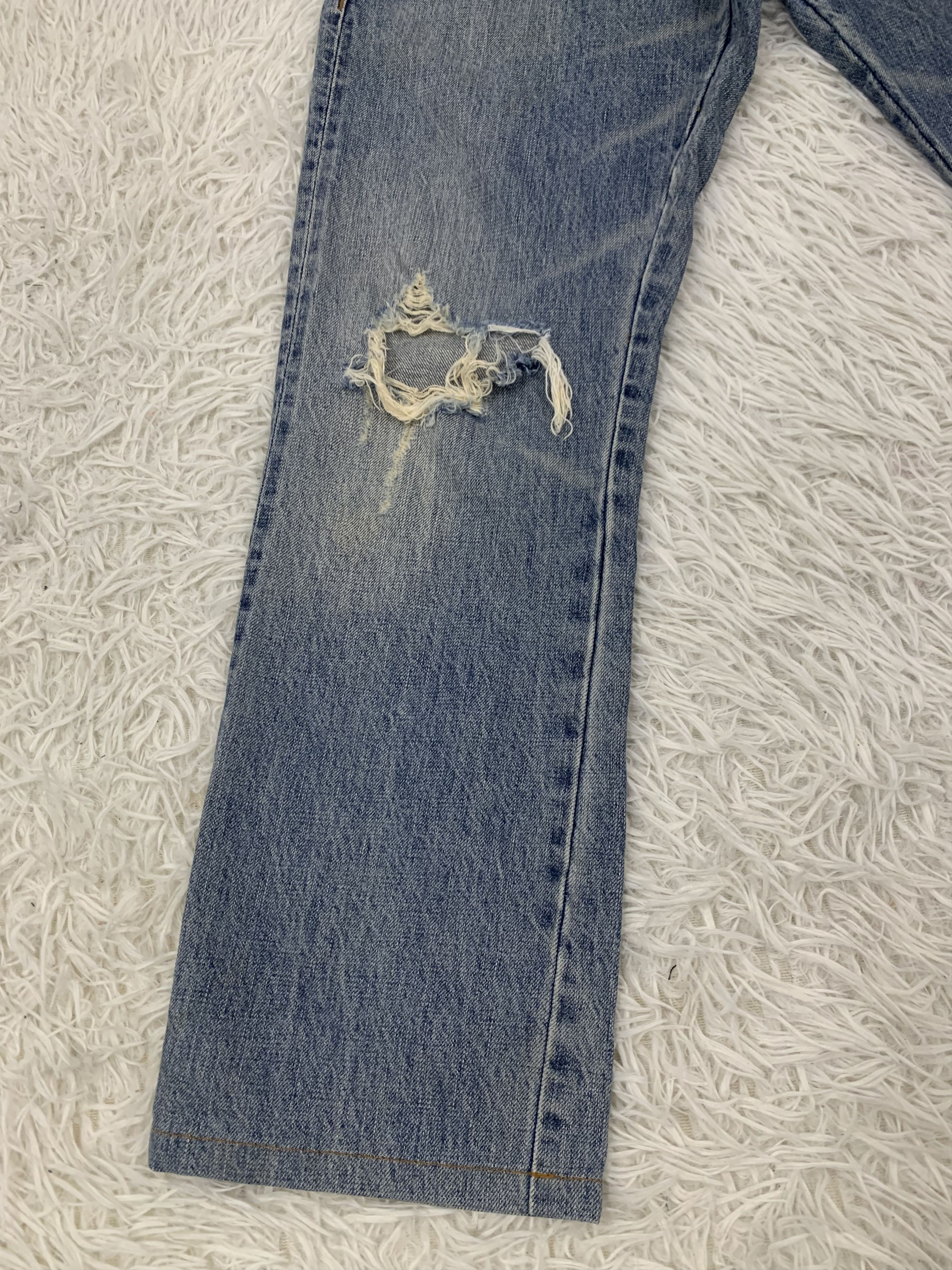 Marithe + Francois Girbaud Marithe Francois Girbaud Selfedge Jeans Pant Size US 33 - 6 Thumbnail