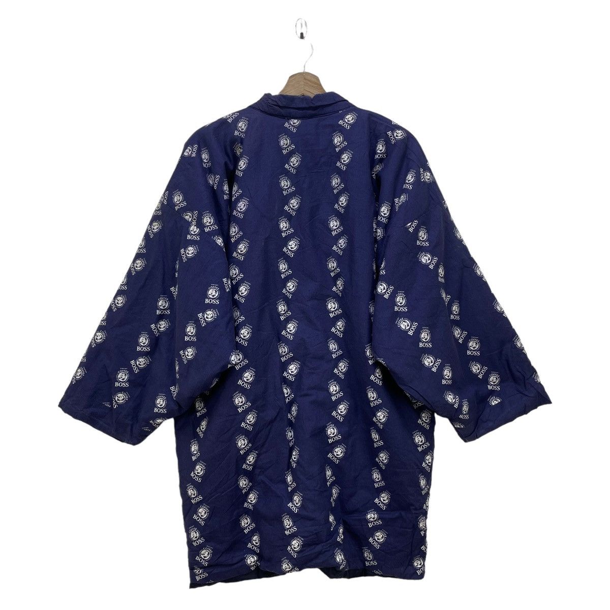 Japanese Brand Vintage Coffee Suntory Monogram Kimono Jacket Size US M / EU 48-50 / 2 - 2 Thumbnail