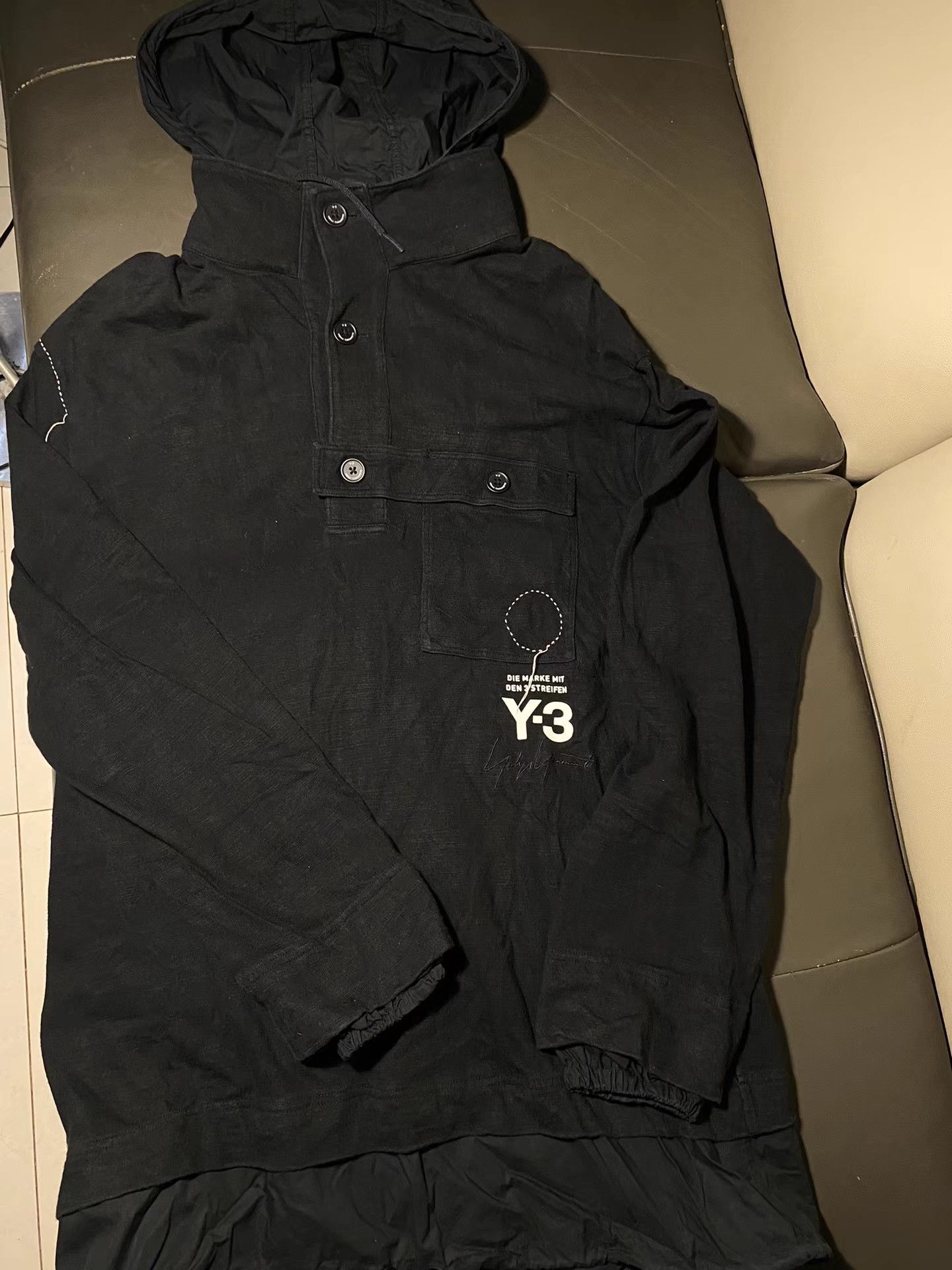 Y-3 Y-3 Lightweight Hooded Jacket K10 Size US M / EU 48-50 / 2 - 1 Thumbnail