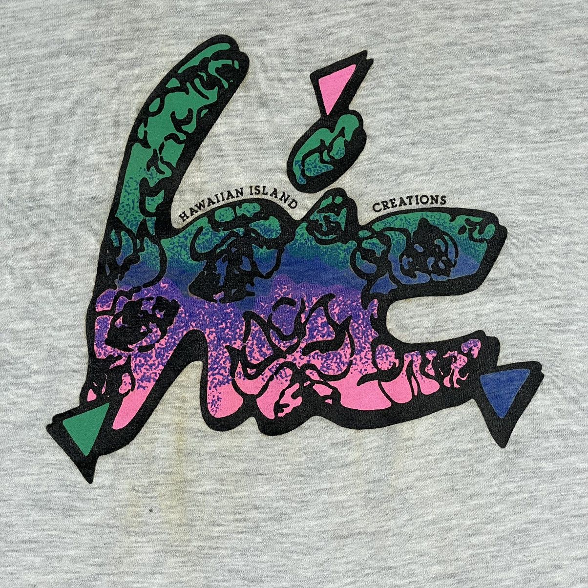 Hanes Hawaiian Island Creations Single Stitch Tee Size US L / EU 52-54 / 3 - 14 Thumbnail
