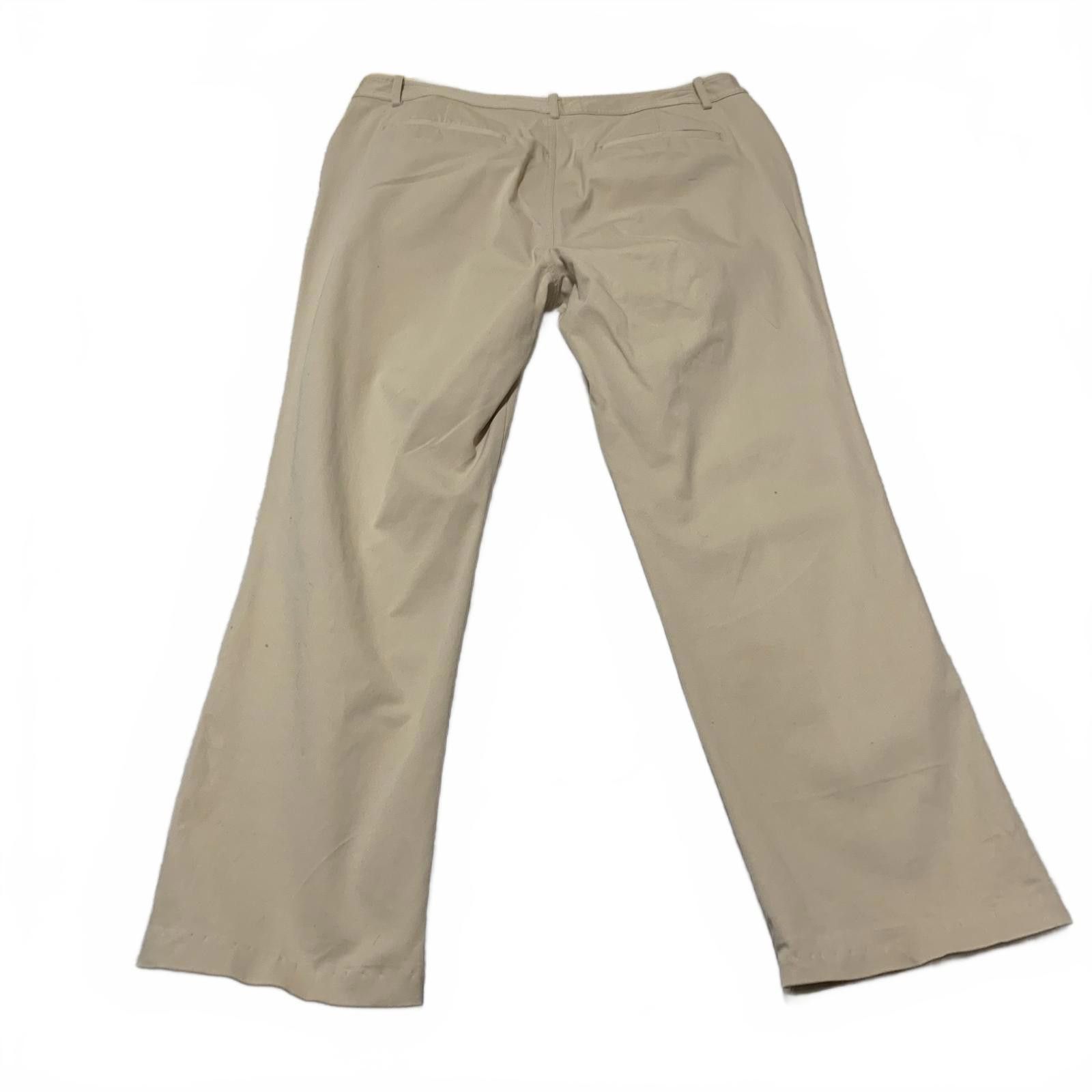 Lauren Ralph Lauren Lauren Ralph Lauren Women's Size 16 Beige Khaki Chino Pants Size 38" / US 16 / IT 52 - 2 Thumbnail
