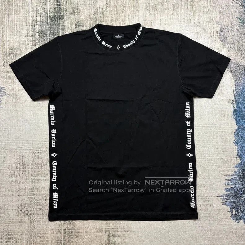 Vintage Marcelo Burlon Short Sleeve T. Size US M / EU 48-50 / 2 - 1 Thumbnail