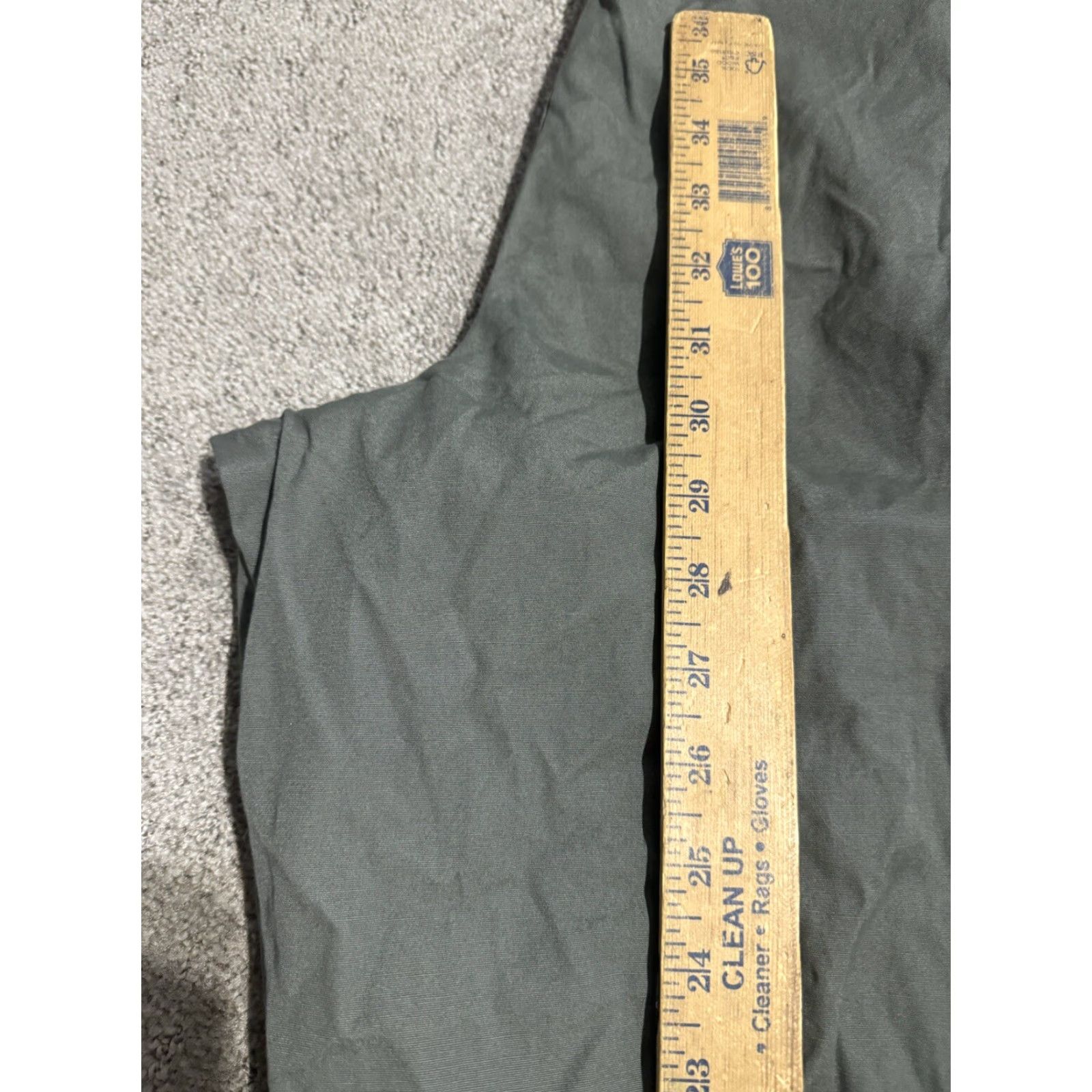 Eddie Bauer Eddie Bauer Classic Fit Chino Pants Men's 34x32 Gray Solid Casual Size US 34 / EU 50 - 6 Thumbnail