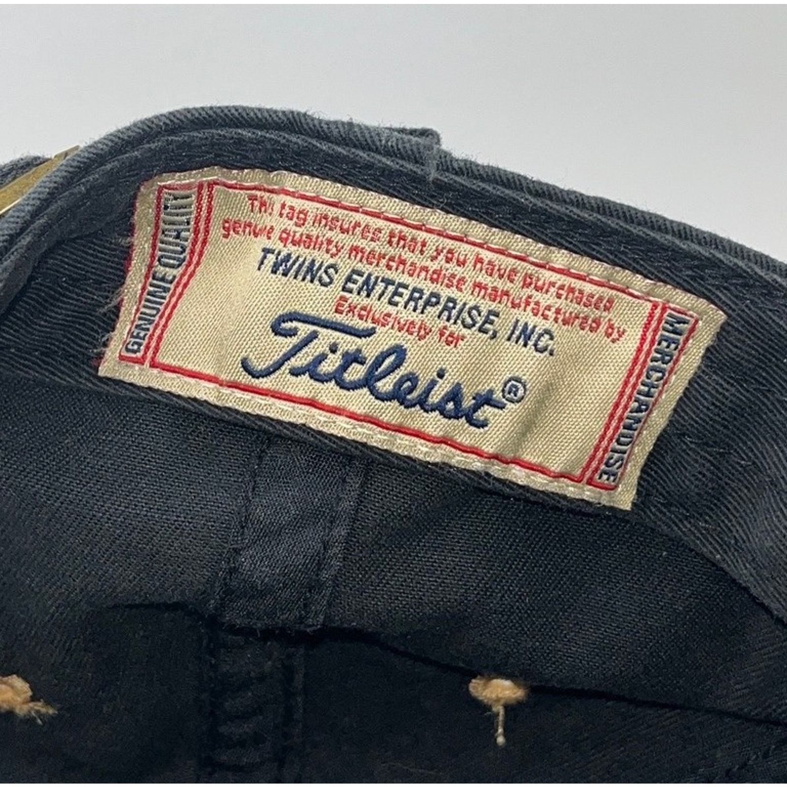 Titleist Titleist Wake Forest Hat Adjustable Strapback Cap Sunfaded Size ONE SIZE - 9 Thumbnail