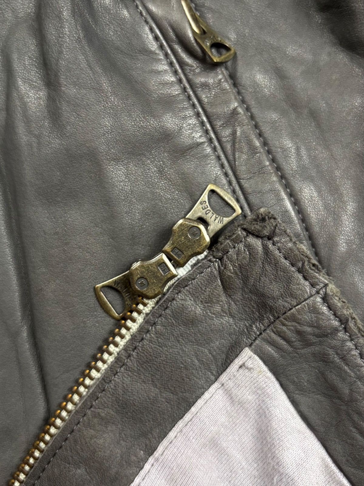 Ekam 2000s Sisii - CCP Style Leather Jacket Size US M / EU 48-50 / 2 - 6 Thumbnail